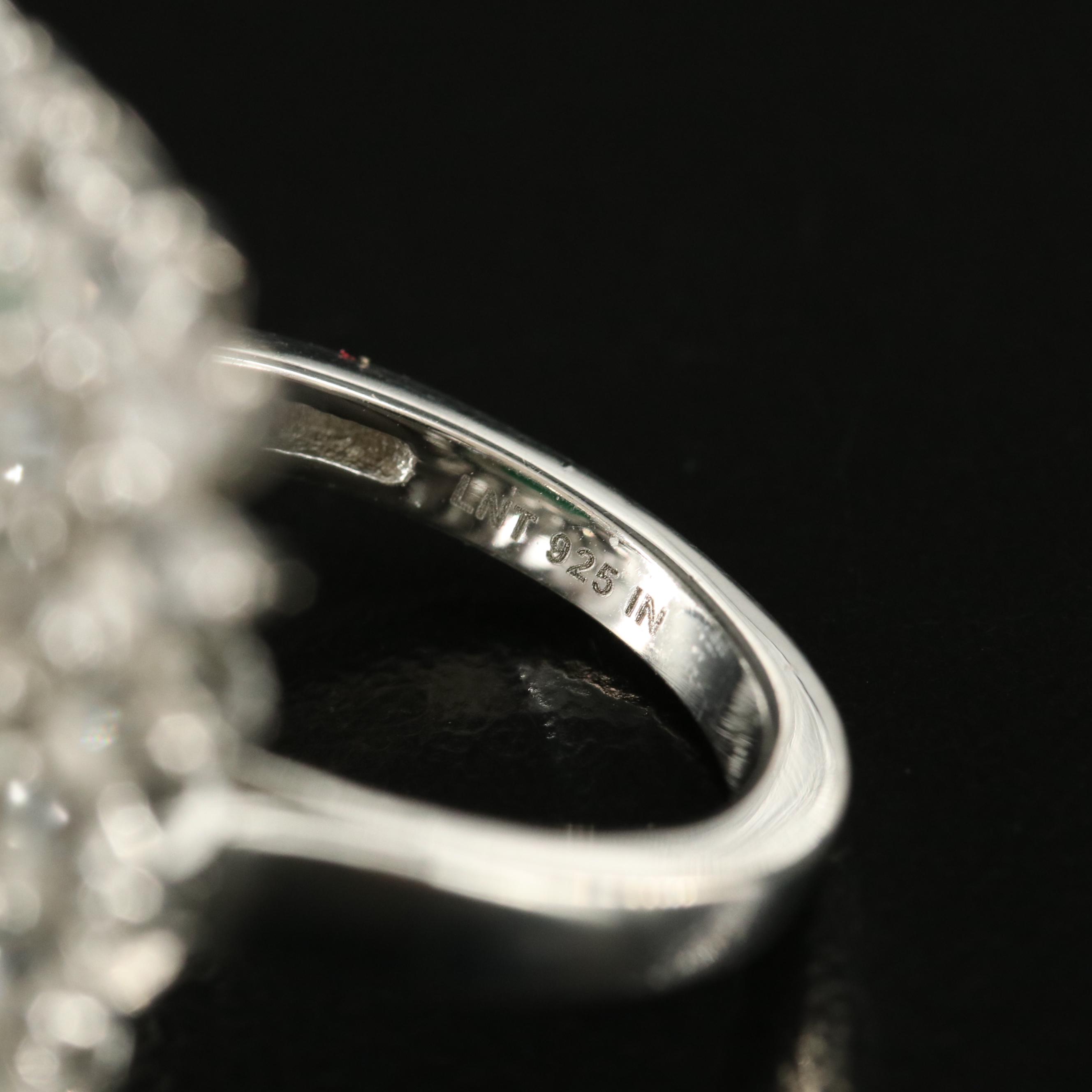 Sterling Beryl and Topaz Rings