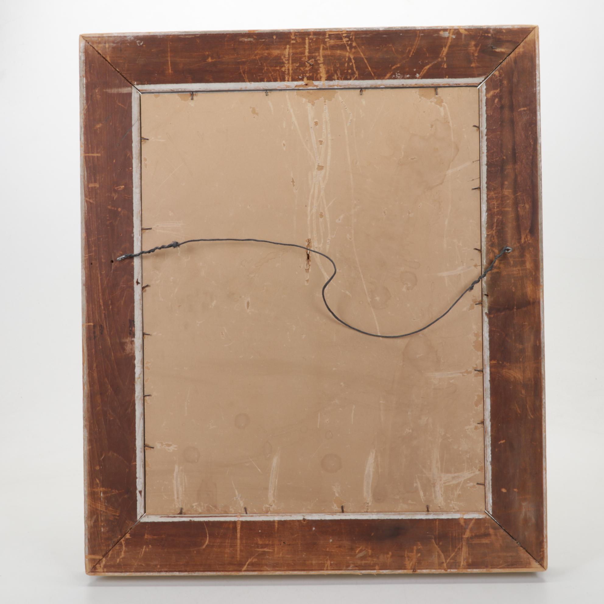 Helen A. Pressey Watercolor and Gouache Painting of Flowers, Early 20th Century