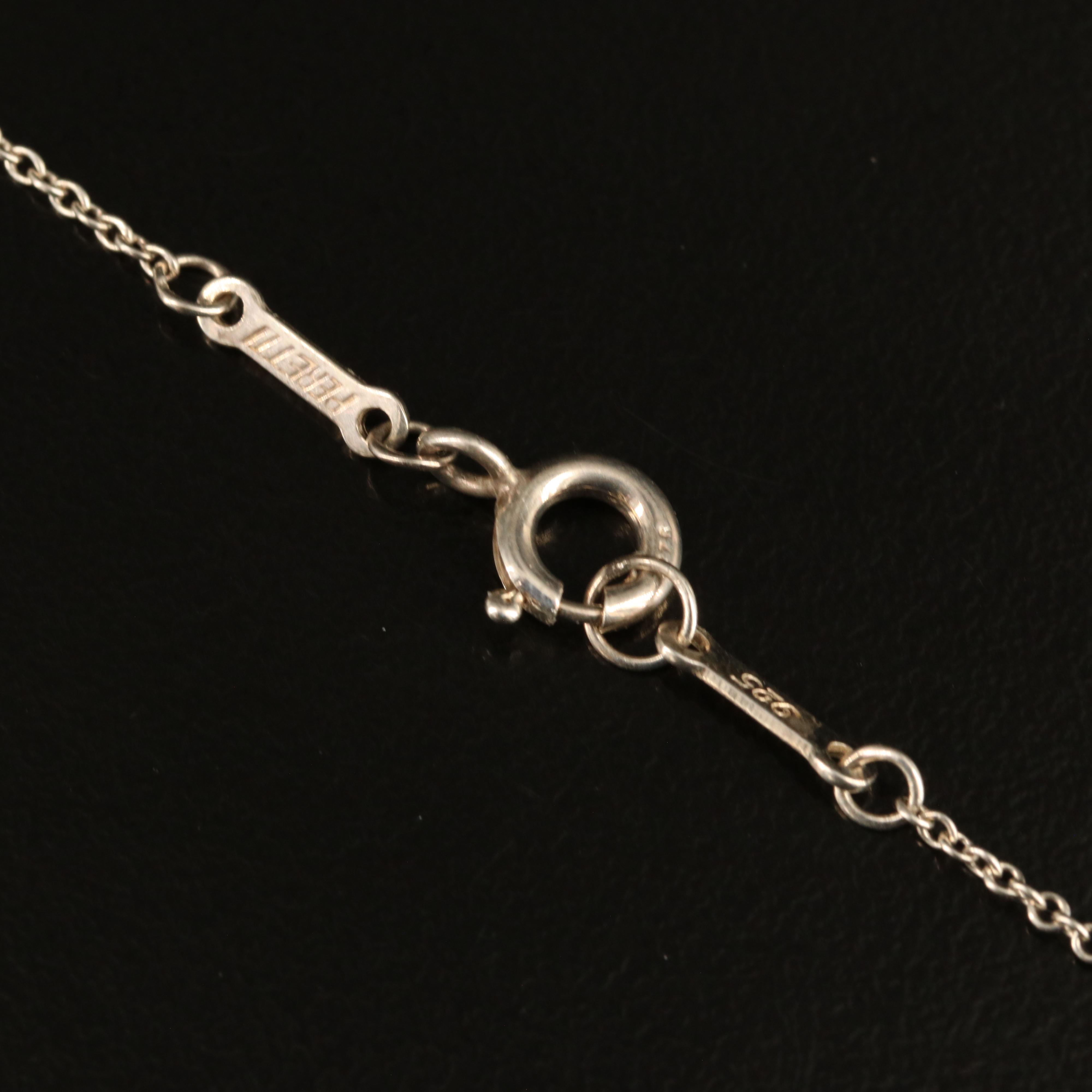 Tiffany & Co. Triple Heart Pendant on Elsa Peretti for Tiffany & Co. Chain