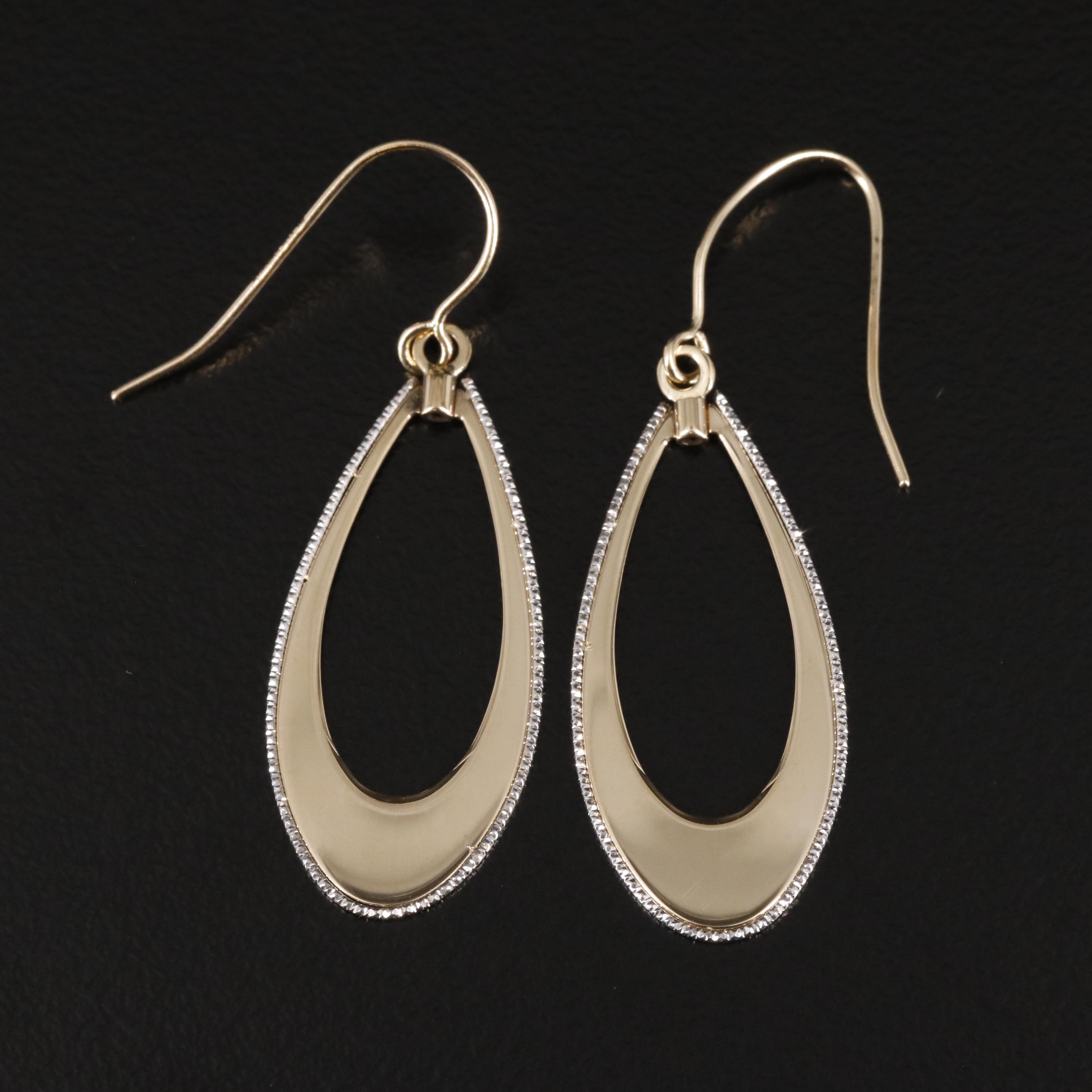 14K Dangle Earrings