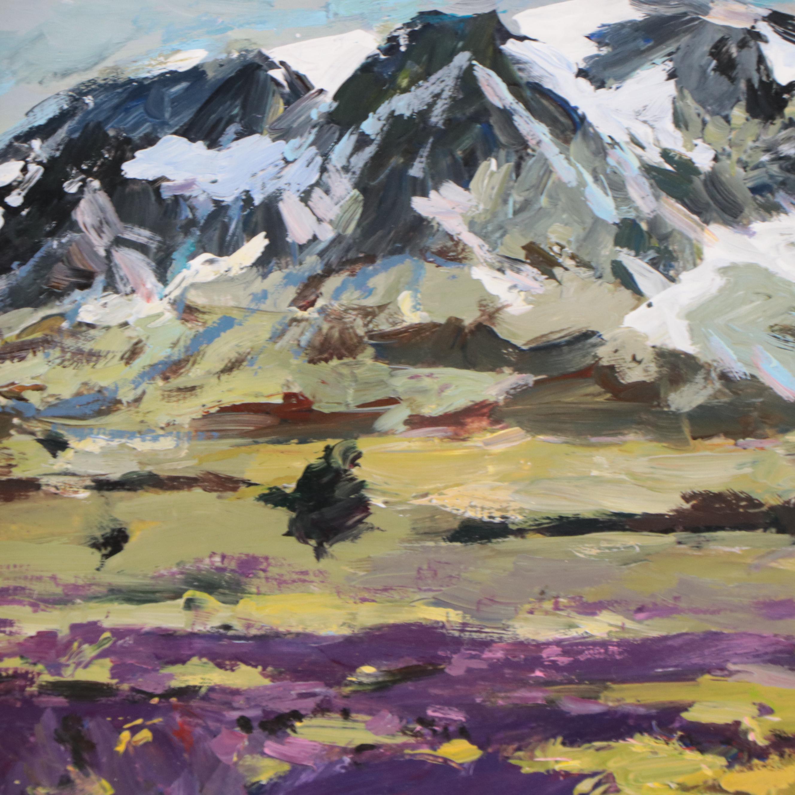 Agnes Rey Landscape Oil Painting, 2022