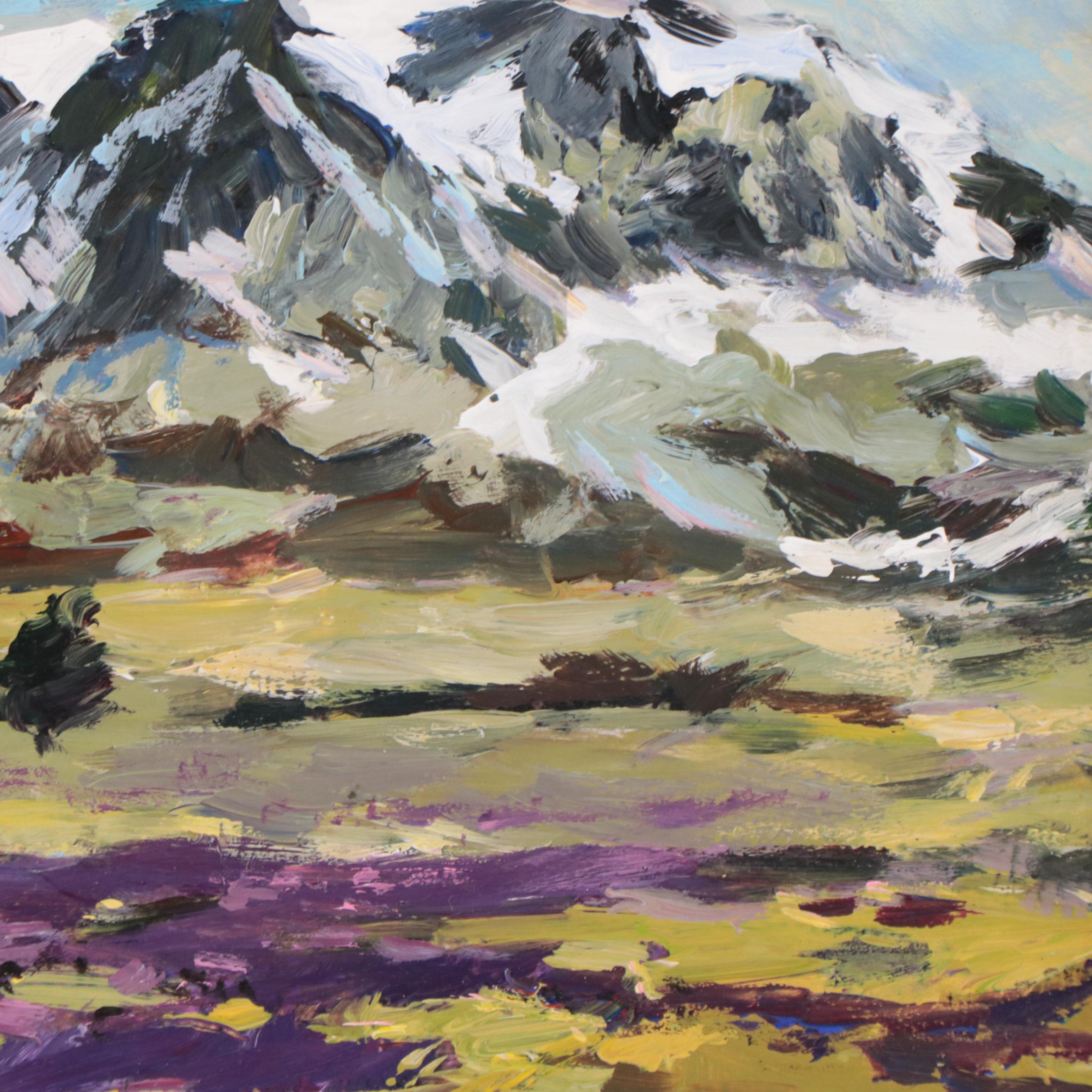 Agnes Rey Landscape Oil Painting, 2022