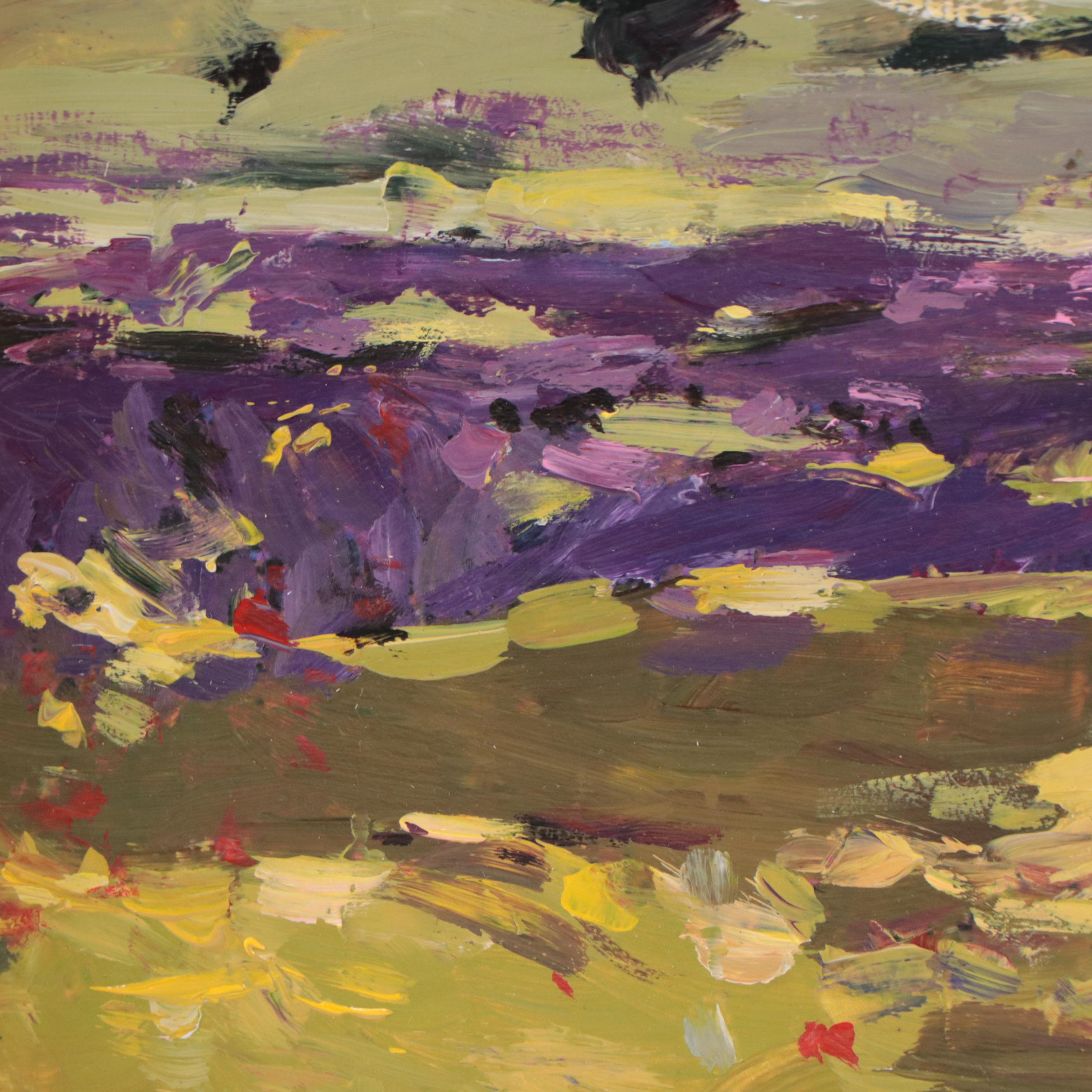 Agnes Rey Landscape Oil Painting, 2022