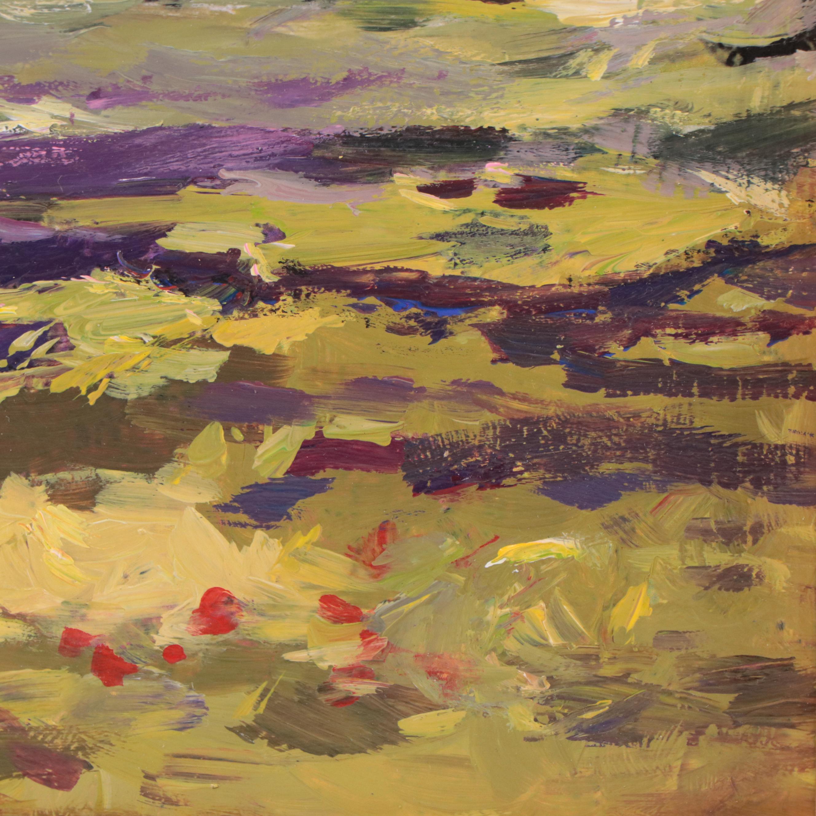 Agnes Rey Landscape Oil Painting, 2022