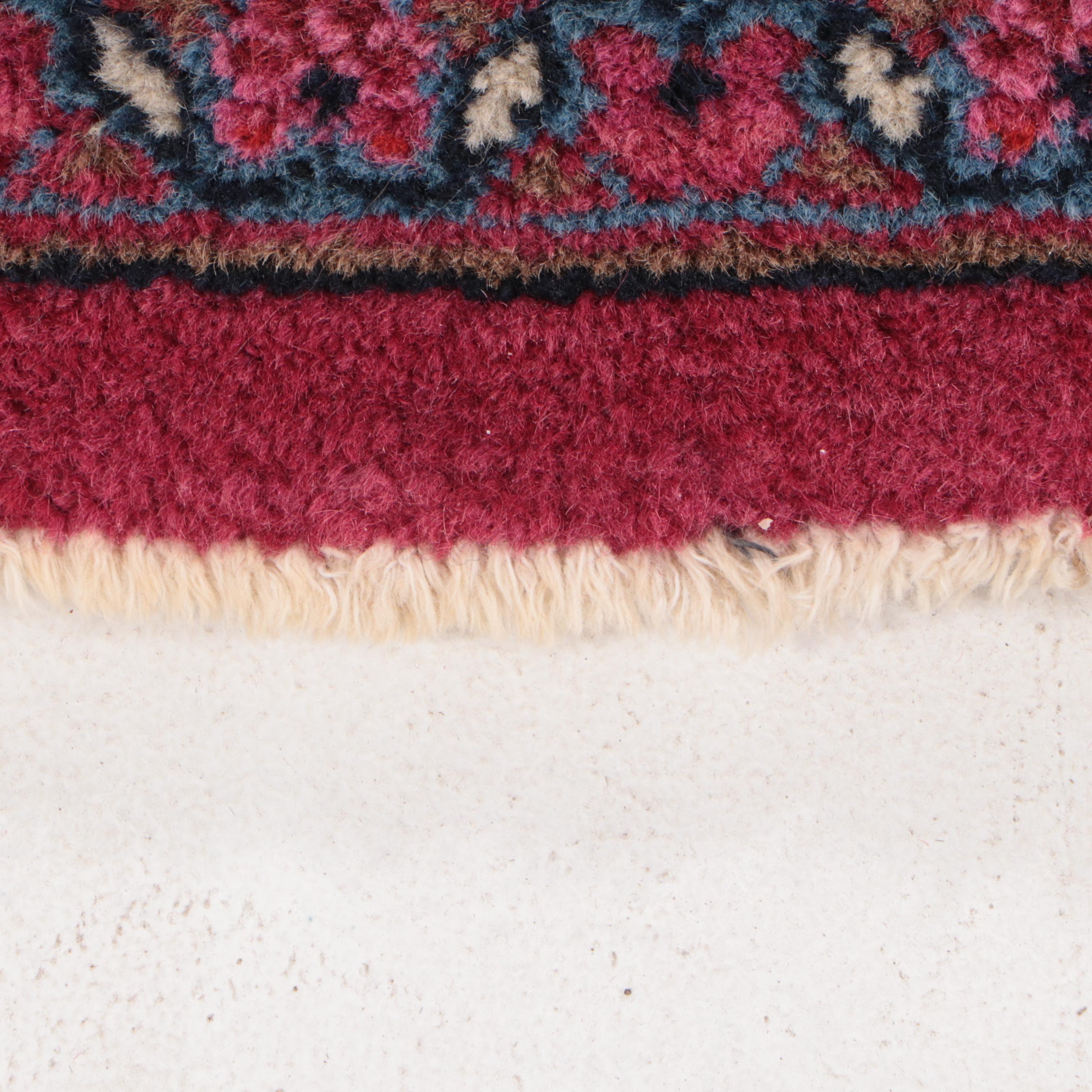 10' x 13'6 Hand-Knotted Persian Kashan Room Sized Rug