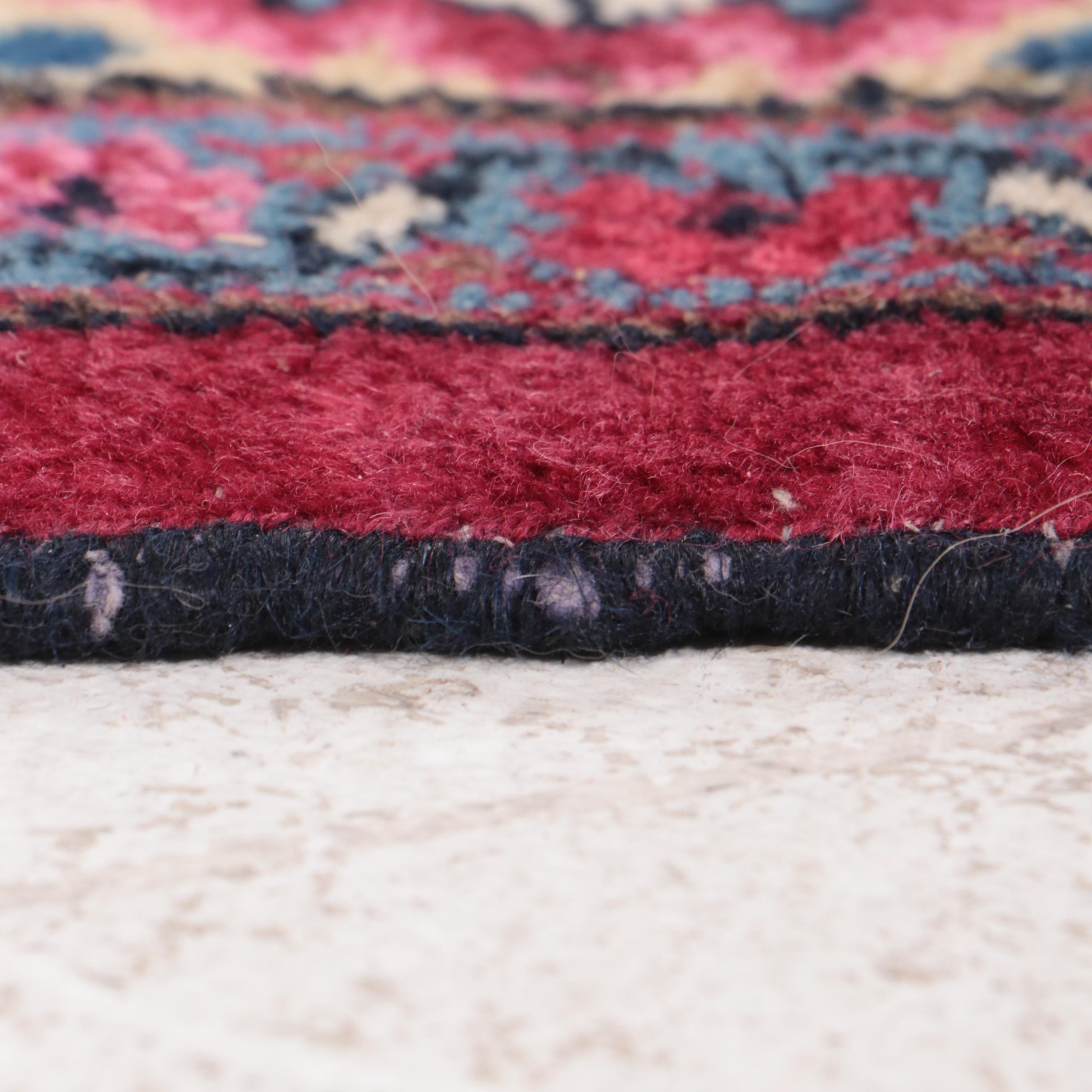 10' x 13'6 Hand-Knotted Persian Kashan Room Sized Rug