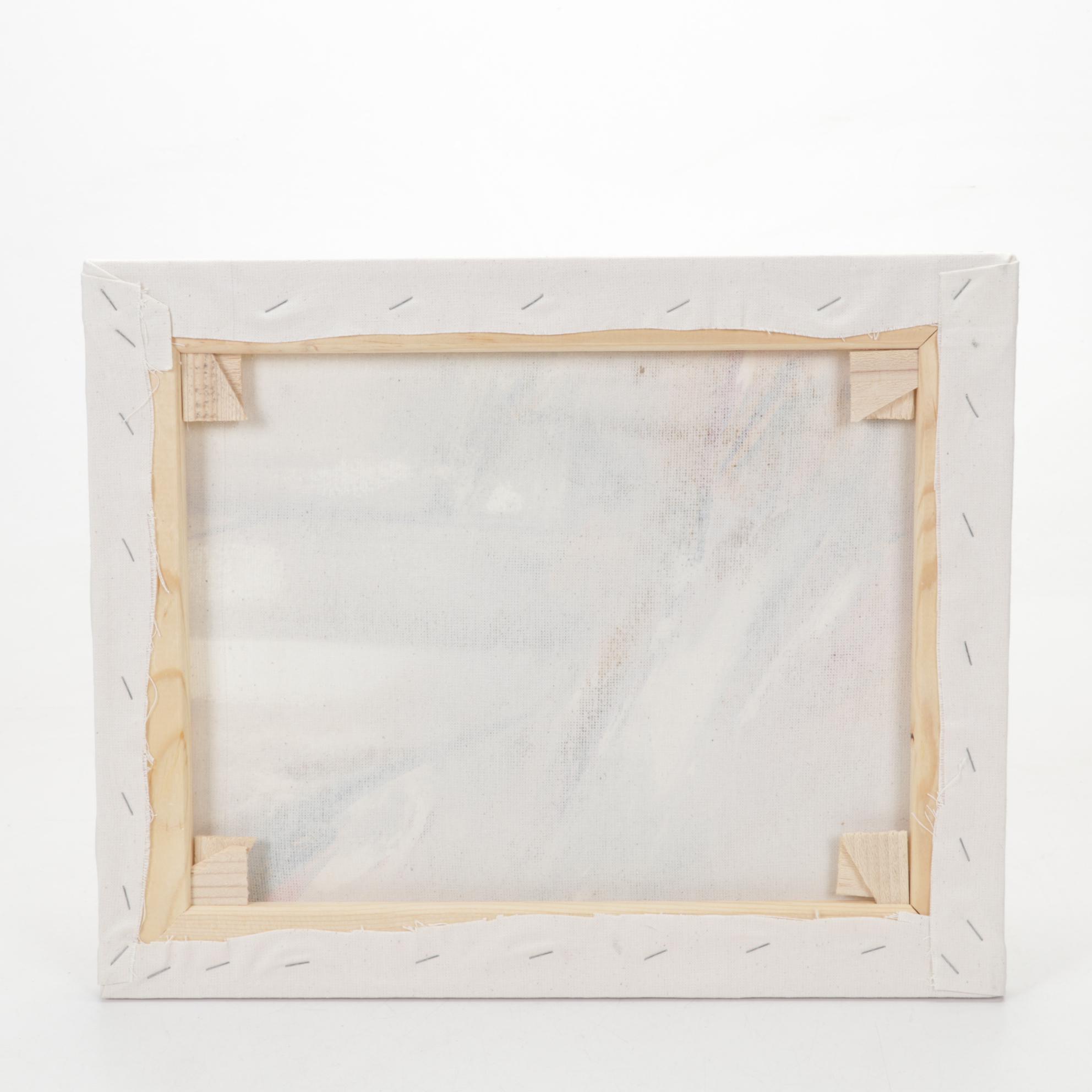 Kirk Hughey Abstract Oil Painting, Circa 2000