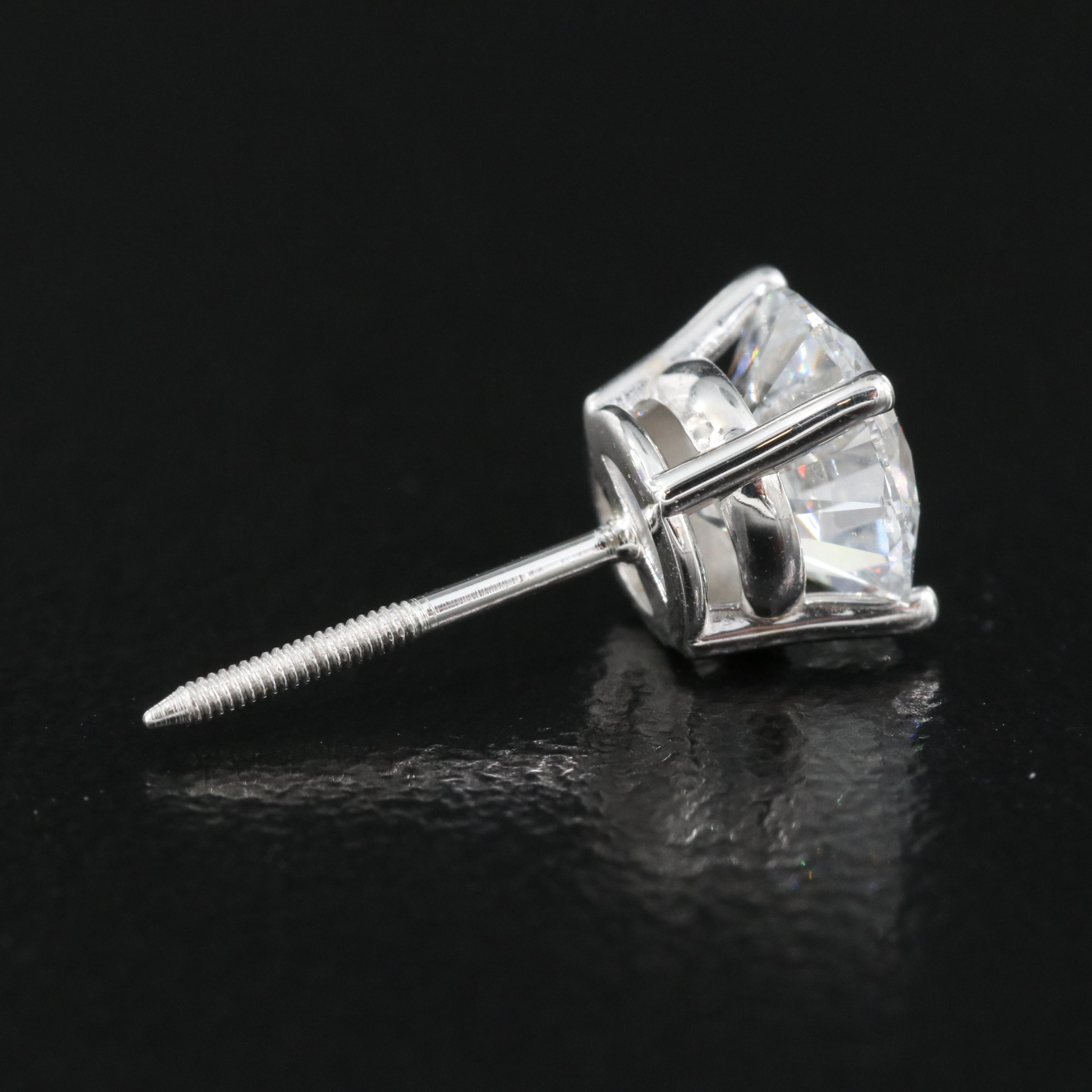 14K 1.74 CTW Lab Grown Diamond Stud Earrings