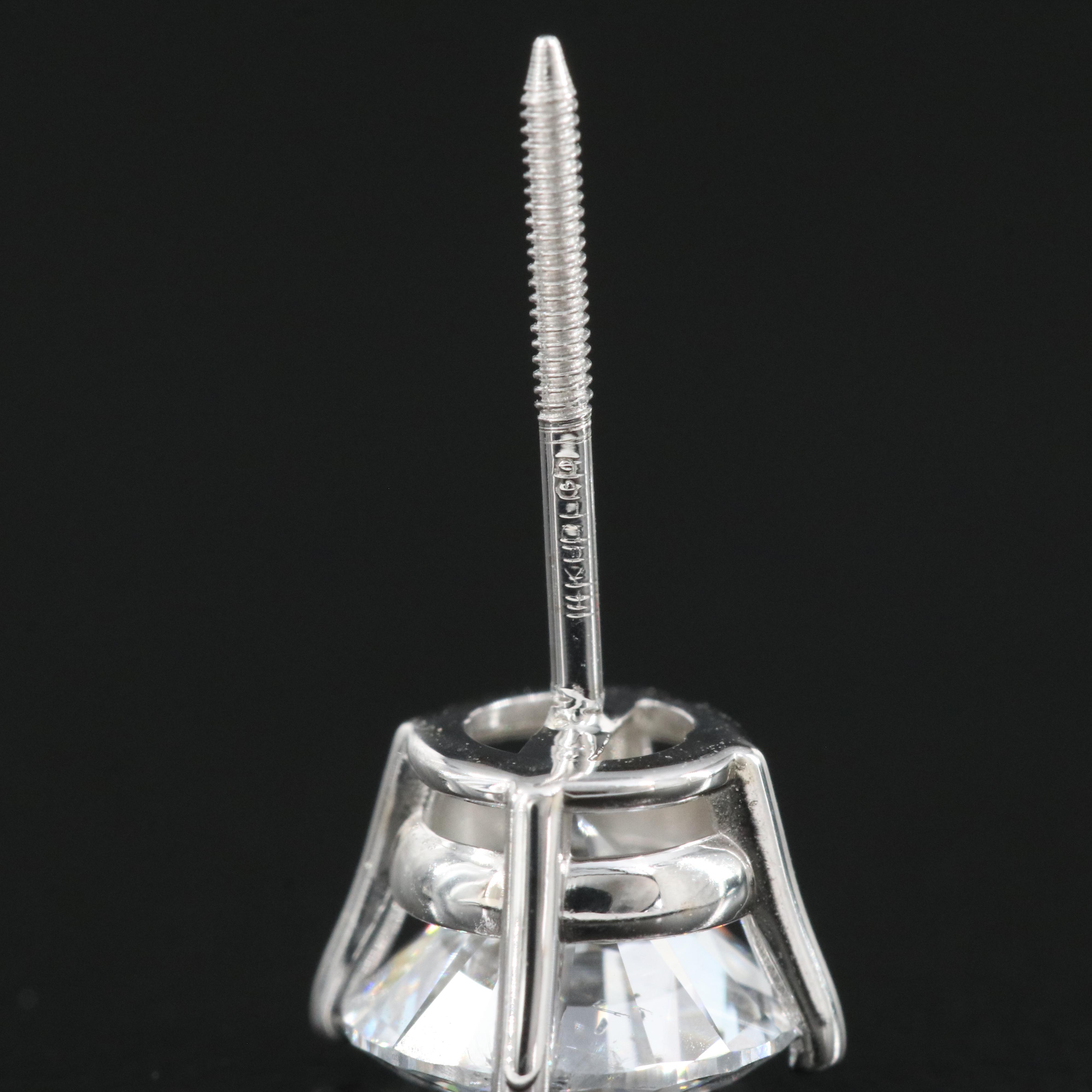 14K 1.74 CTW Lab Grown Diamond Stud Earrings