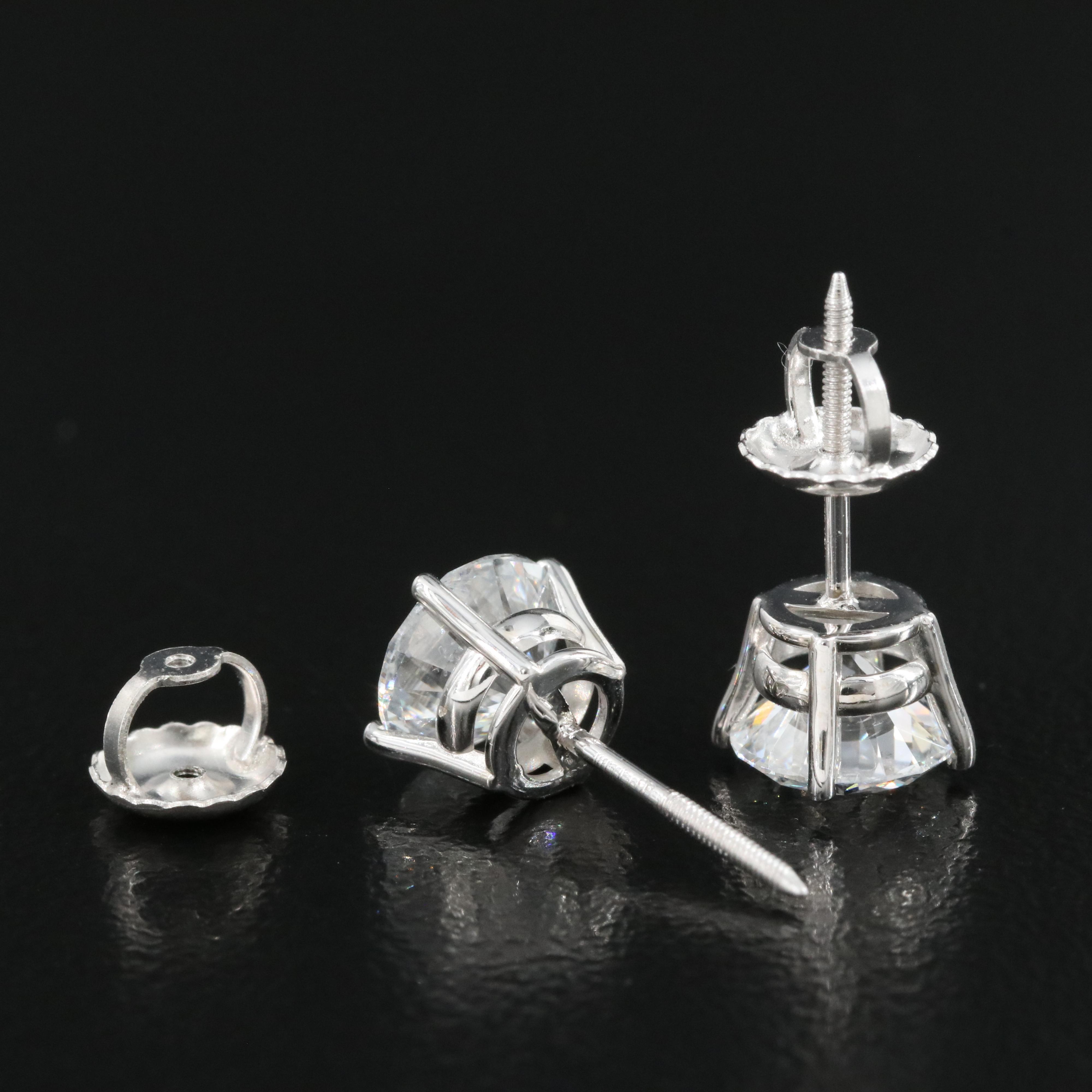 14K 1.74 CTW Lab Grown Diamond Stud Earrings