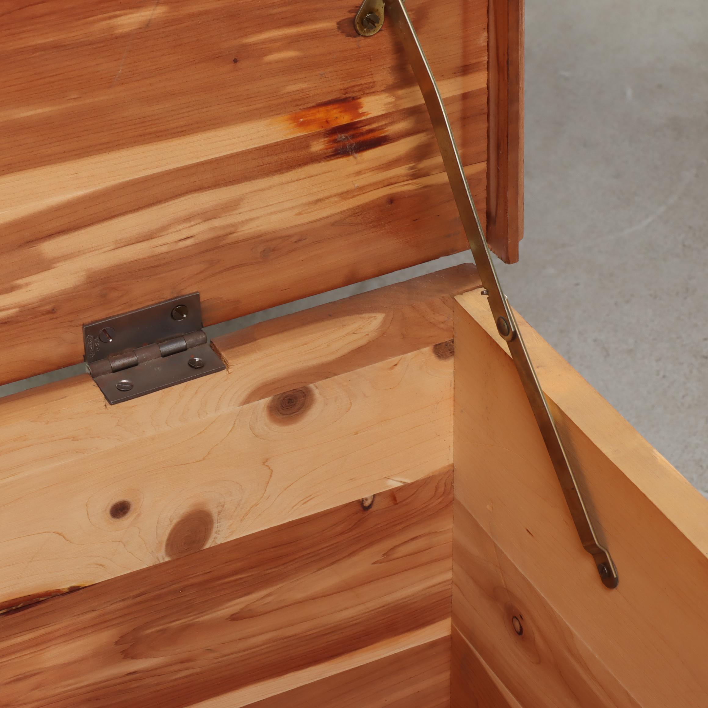 Spanish Colonial Style Cedar Blanket-Chest, Mid-20th Century