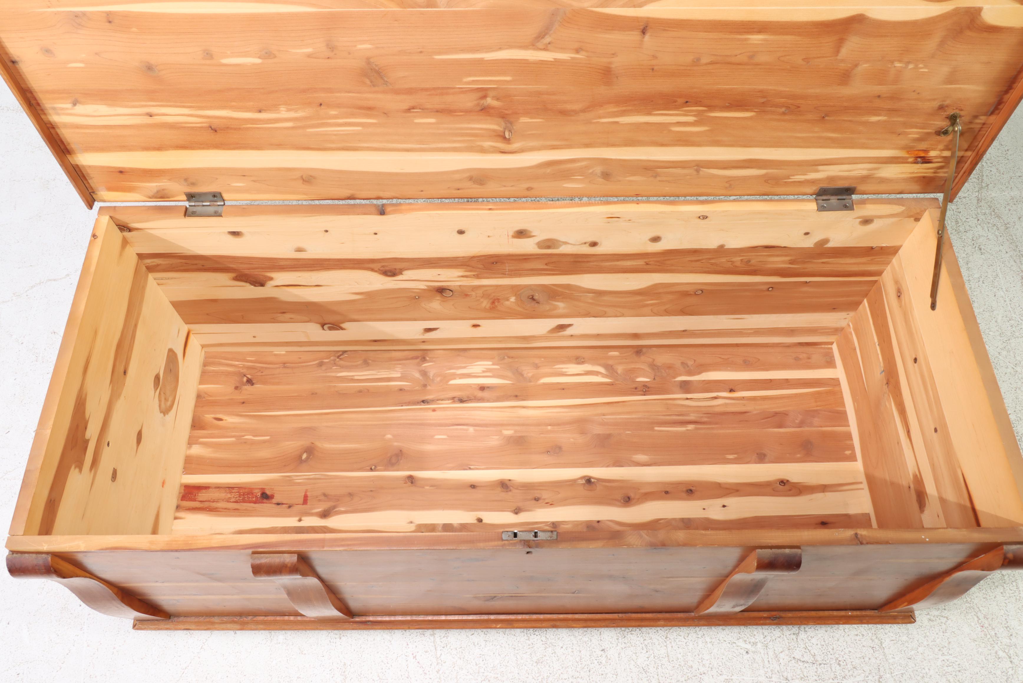 Spanish Colonial Style Cedar Blanket-Chest, Mid-20th Century