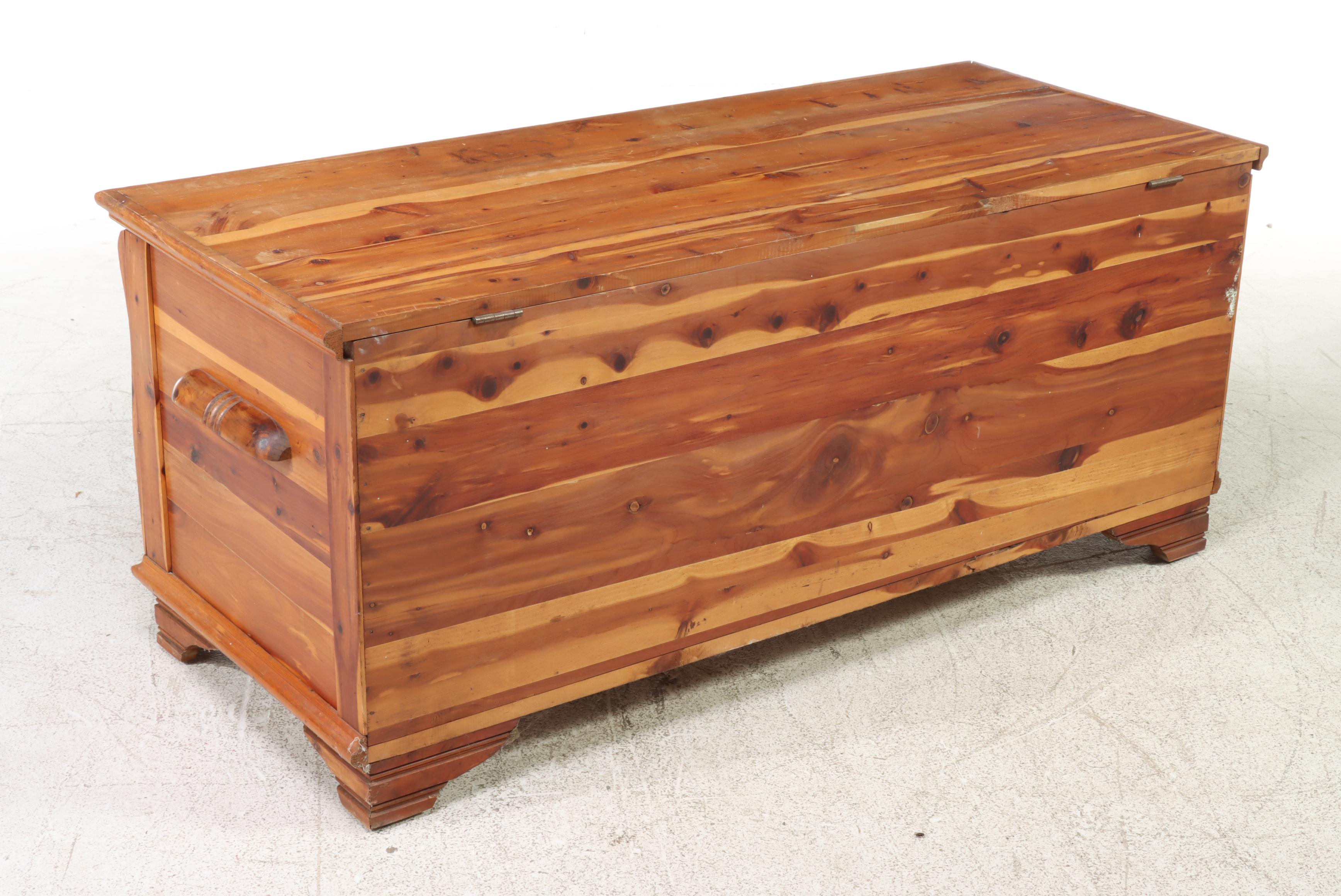 Spanish Colonial Style Cedar Blanket-Chest, Mid-20th Century