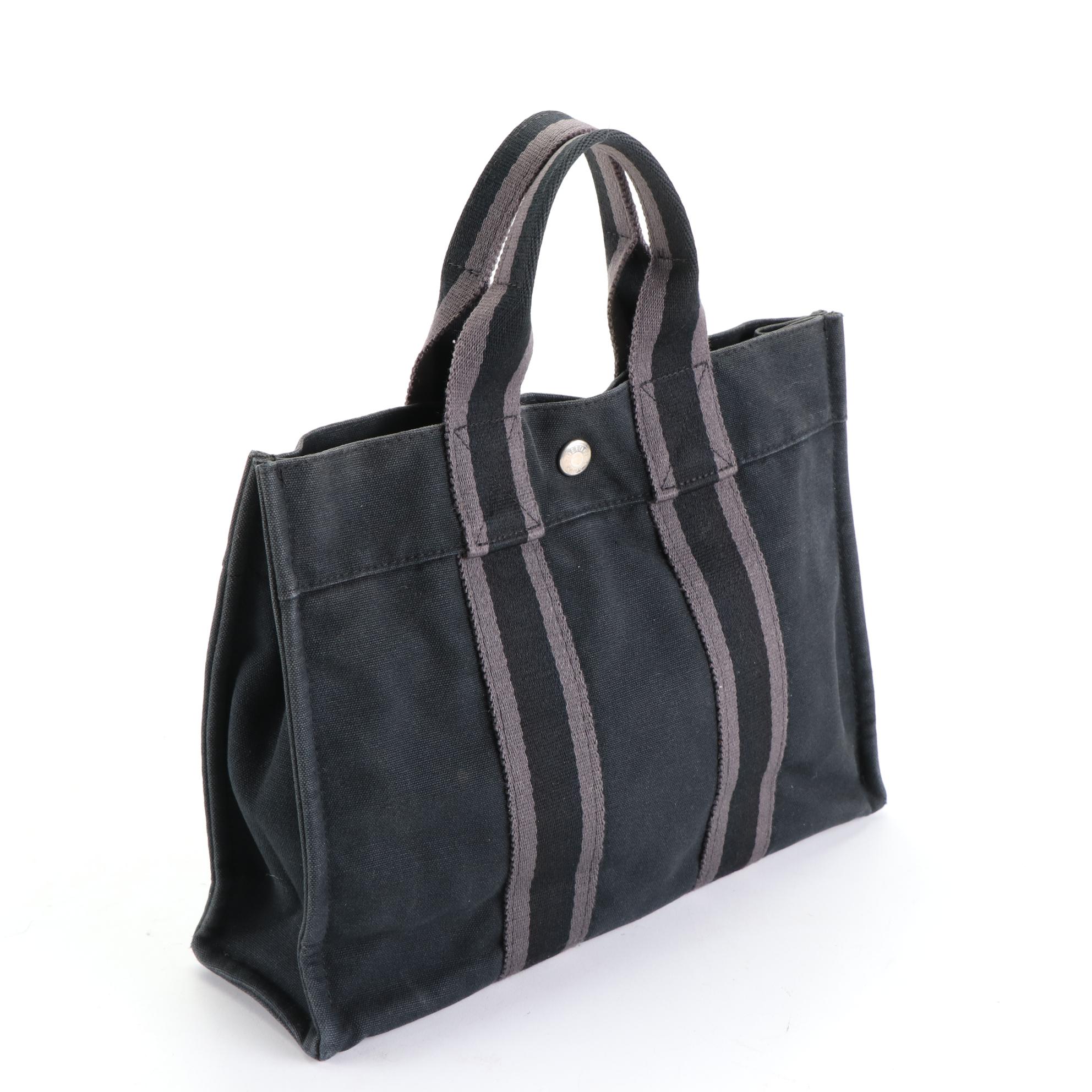 Hermès Fourre Tout PM Tote Bag in Cotton Canvas