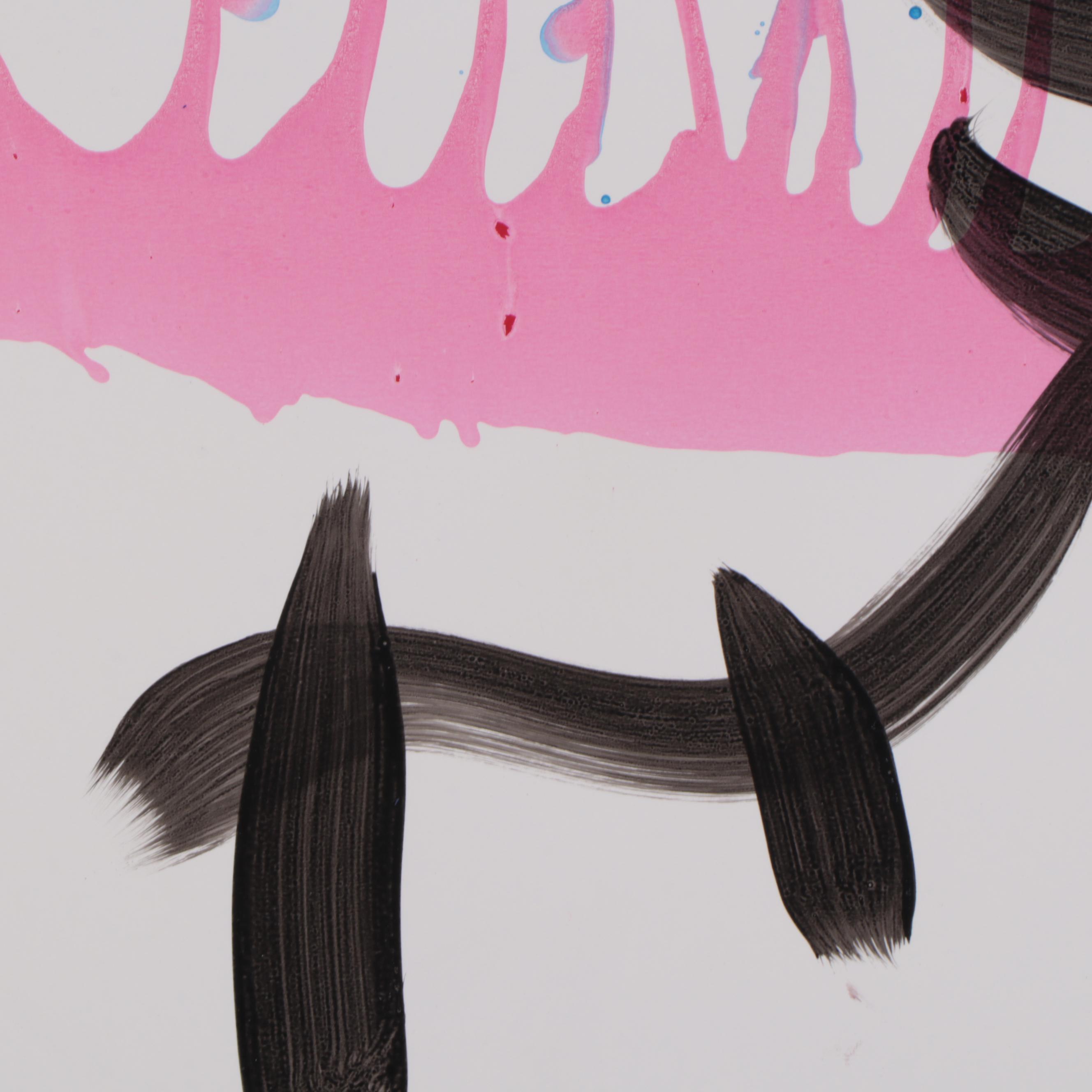 Peter Keil Abstract Acrylic Portrait