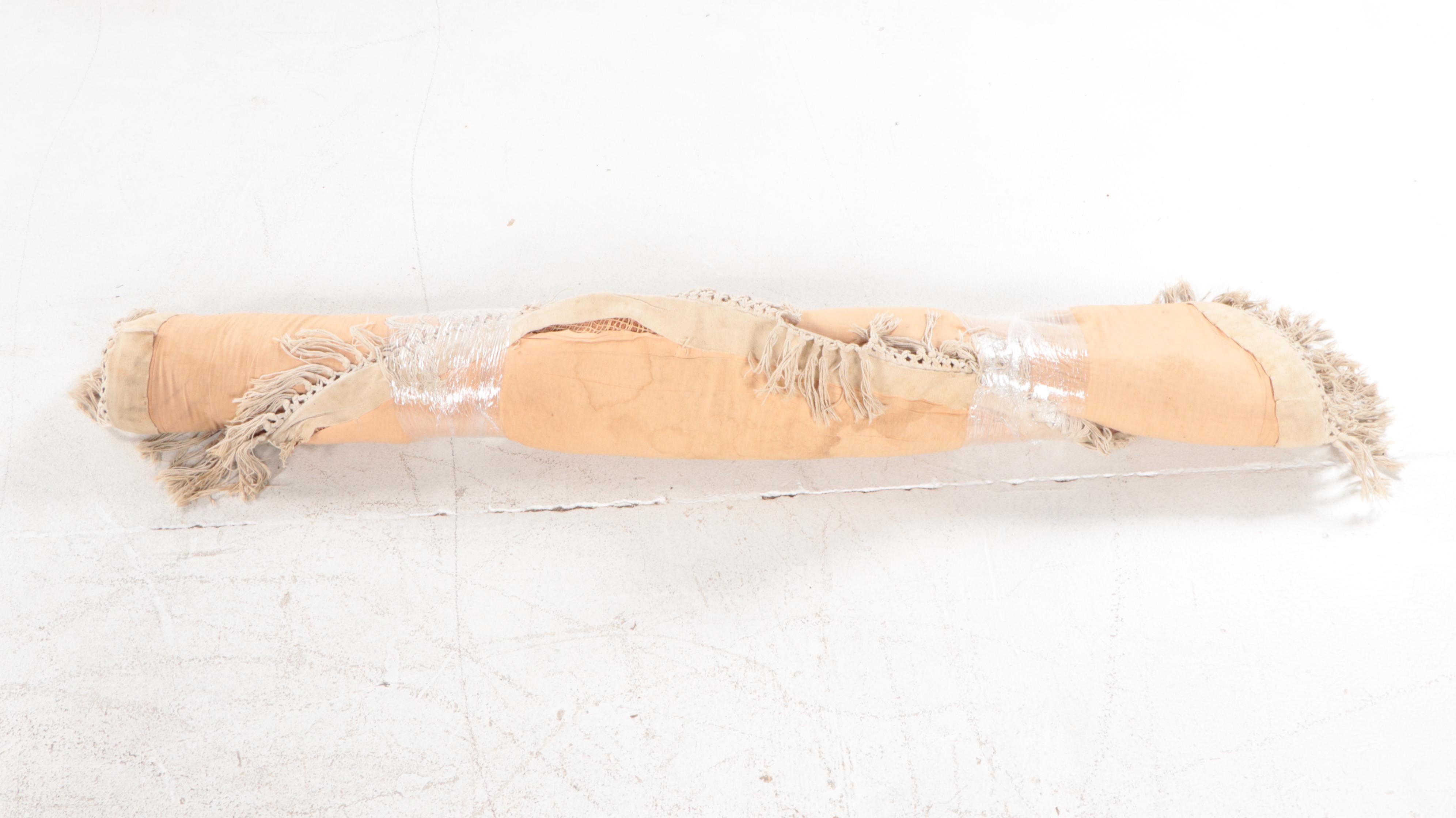 4'7 Round Hand-Tufted Chinese Peking Accent Rug