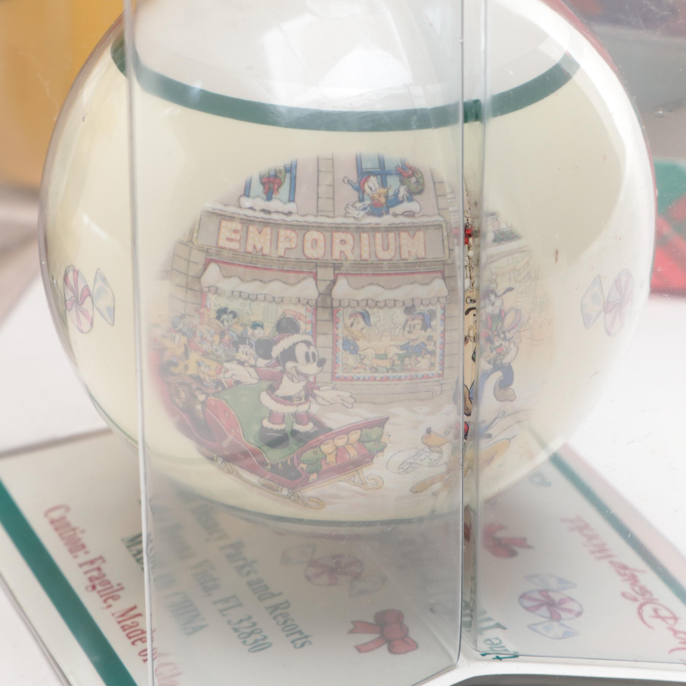 Hallmark and Other Walt Disney Character Themed Christmas Ornaments