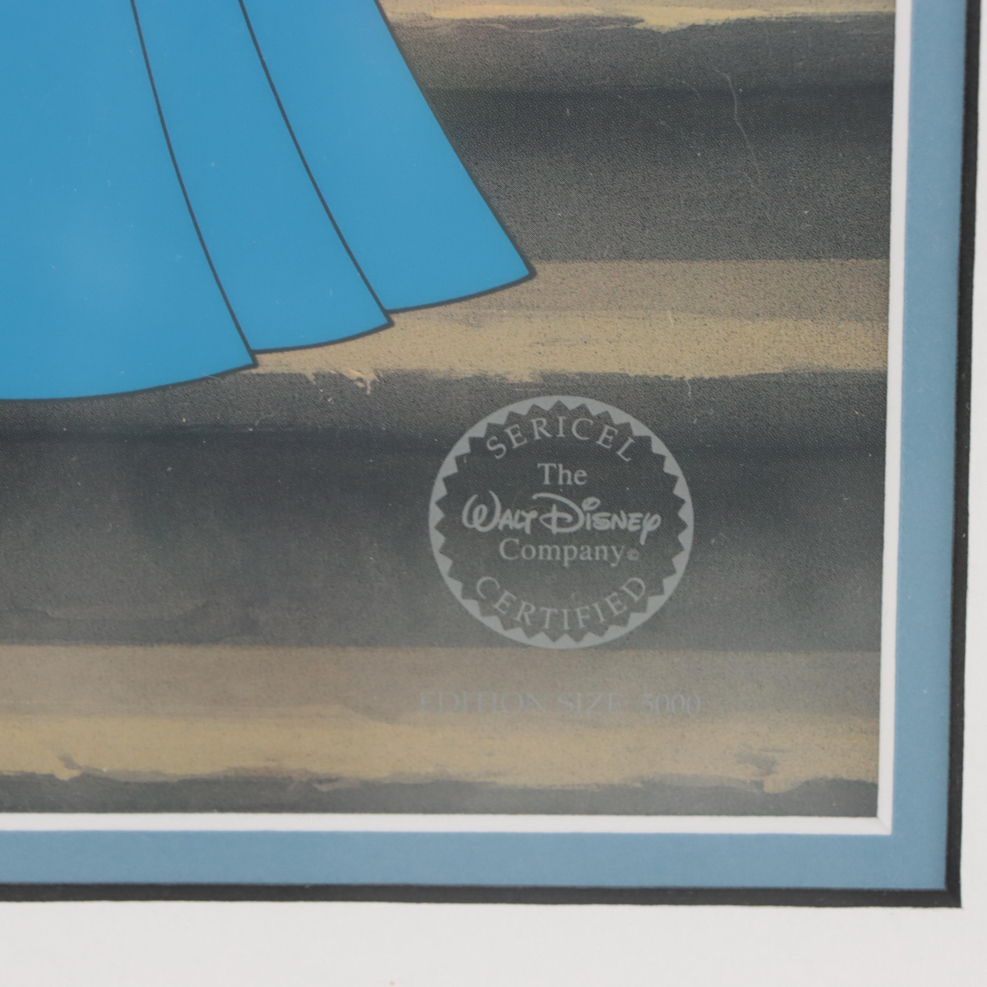 Disney Serical Signed by Character Voice Artist "Phillip and Aurora"