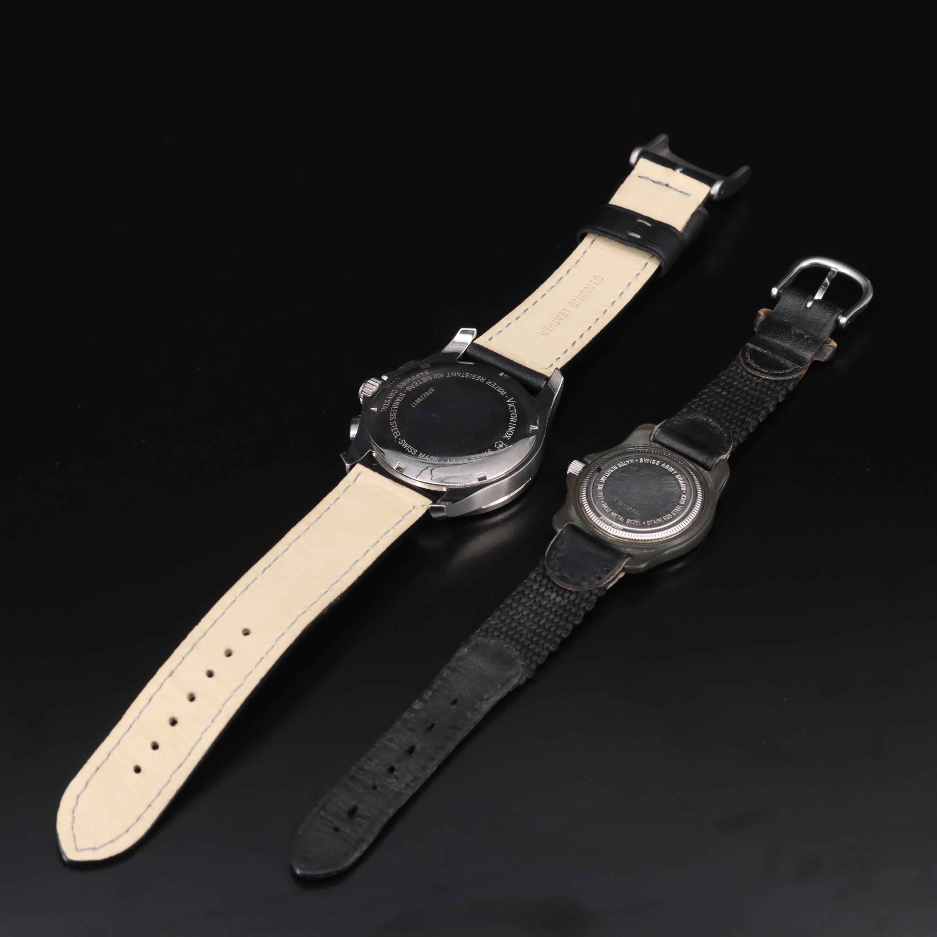 Swiss Army Quartz Watches Featuring Victorinox