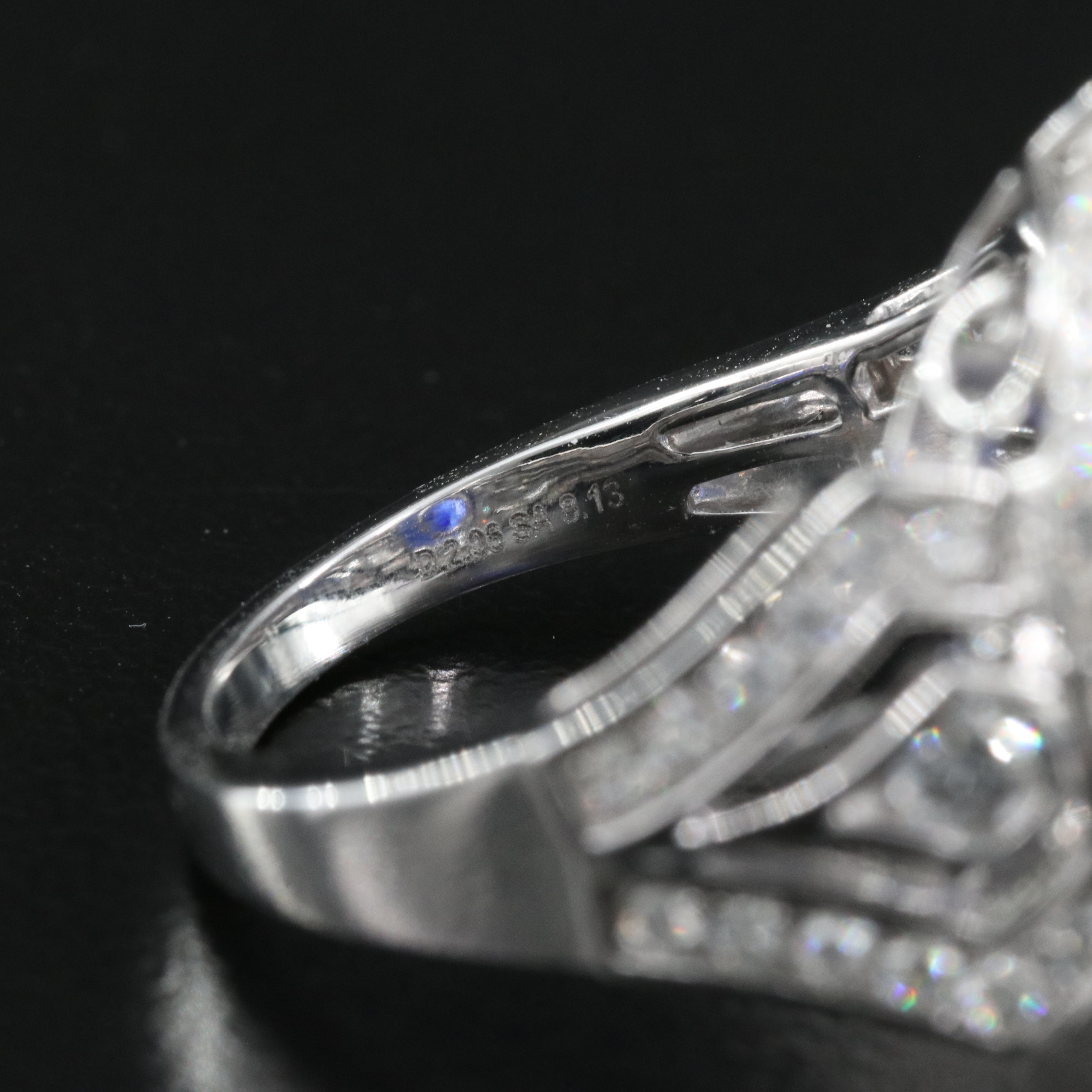 14K Corundum and 2.06 CTW Diamond Ring