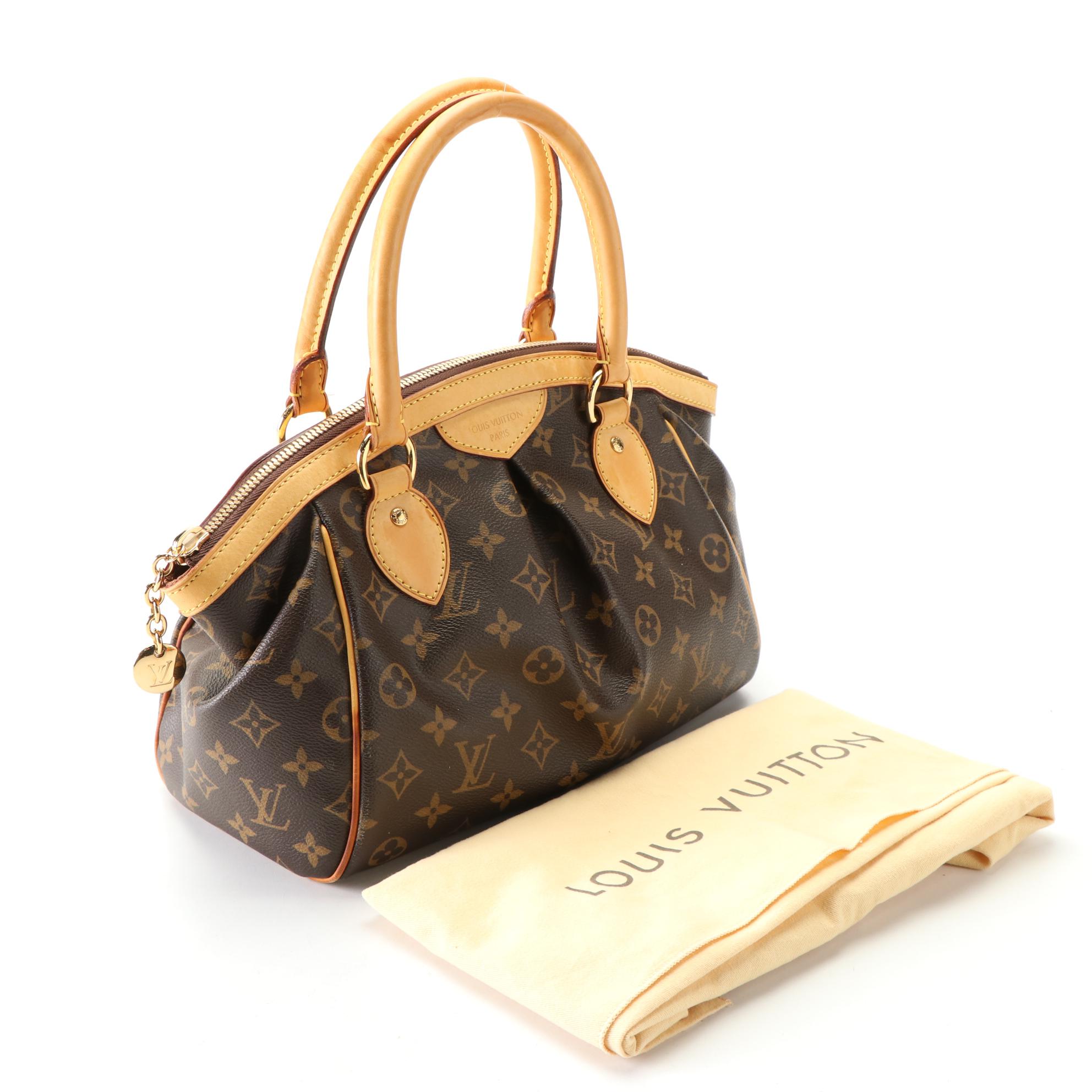 Louis Vuitton Palermo PM Shoulder Bag in Monogram Canvas and Vachetta Leather