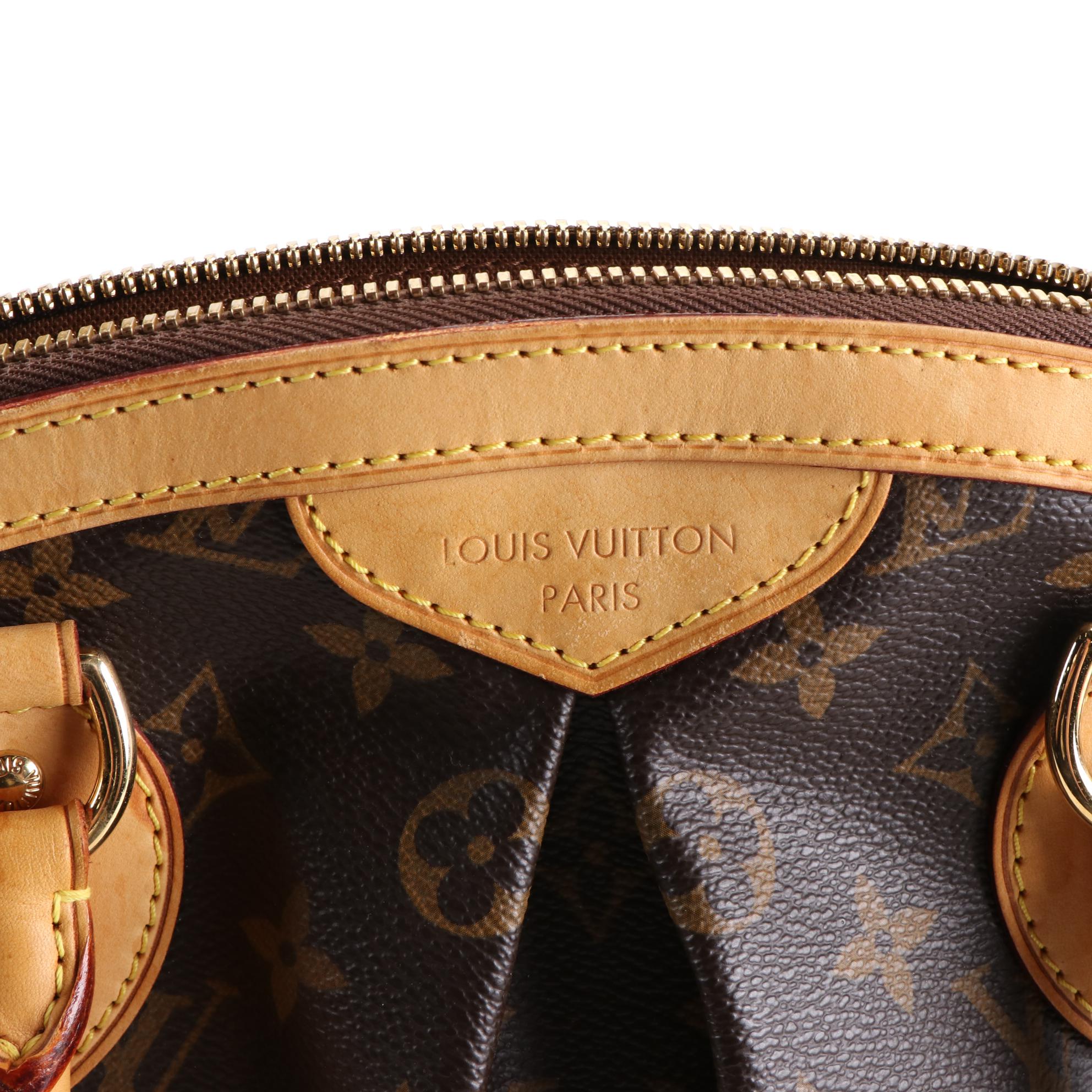 Louis Vuitton Palermo PM Shoulder Bag in Monogram Canvas and Vachetta Leather