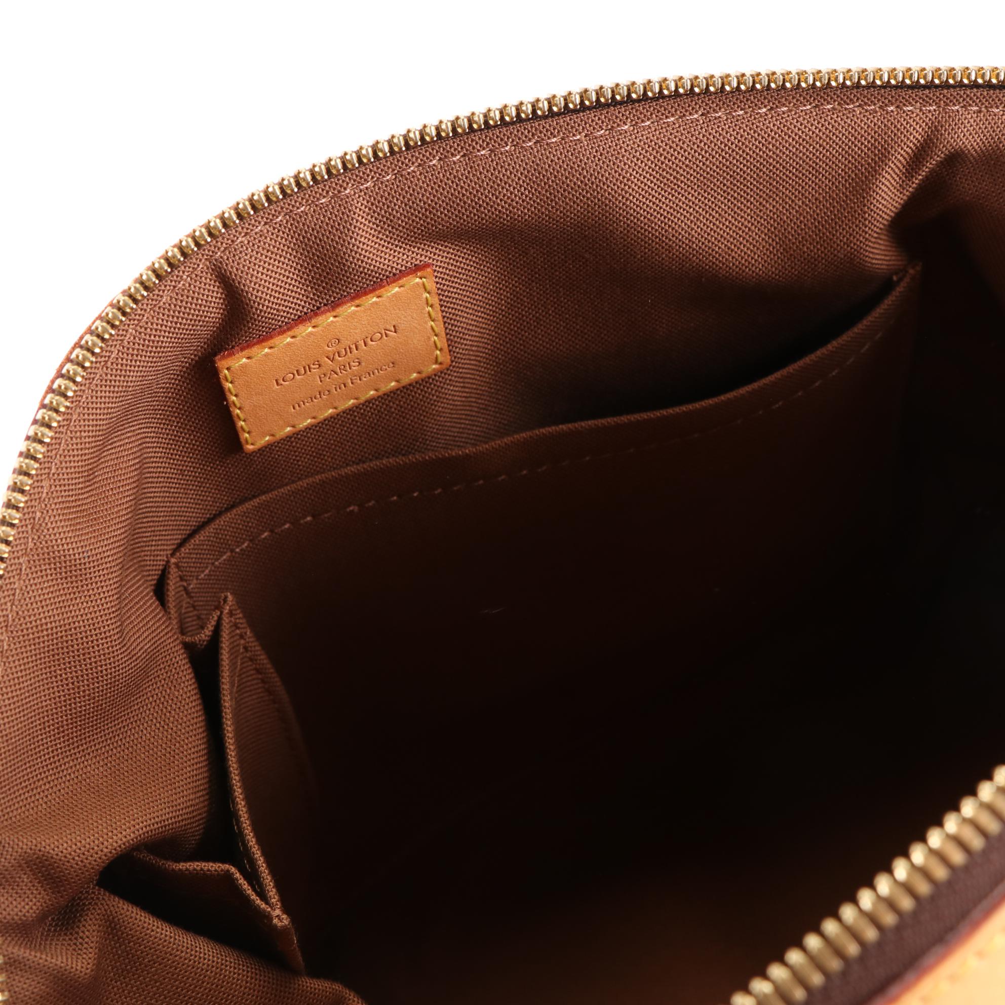 Louis Vuitton Palermo PM Shoulder Bag in Monogram Canvas and Vachetta Leather