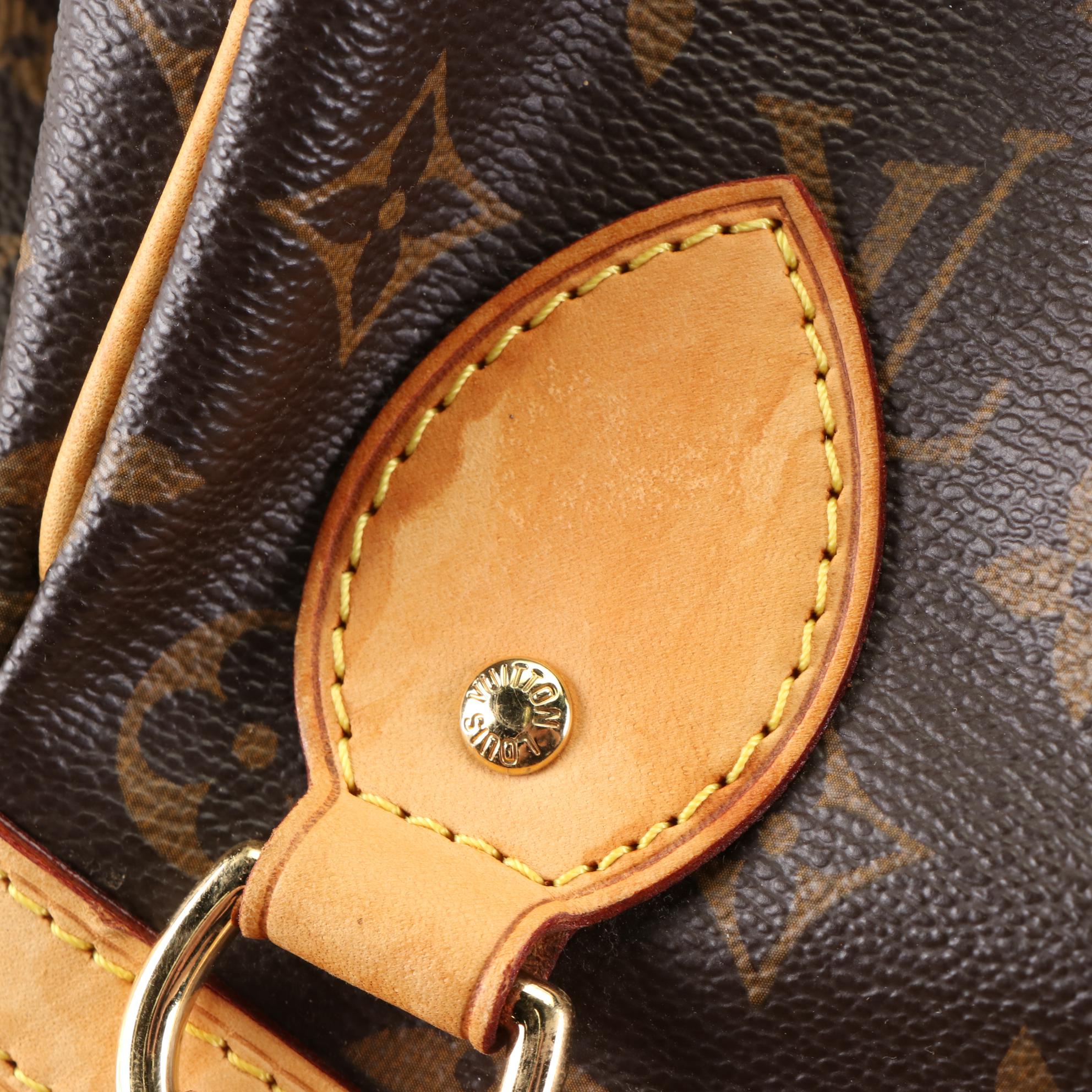 Louis Vuitton Palermo PM Shoulder Bag in Monogram Canvas and Vachetta Leather