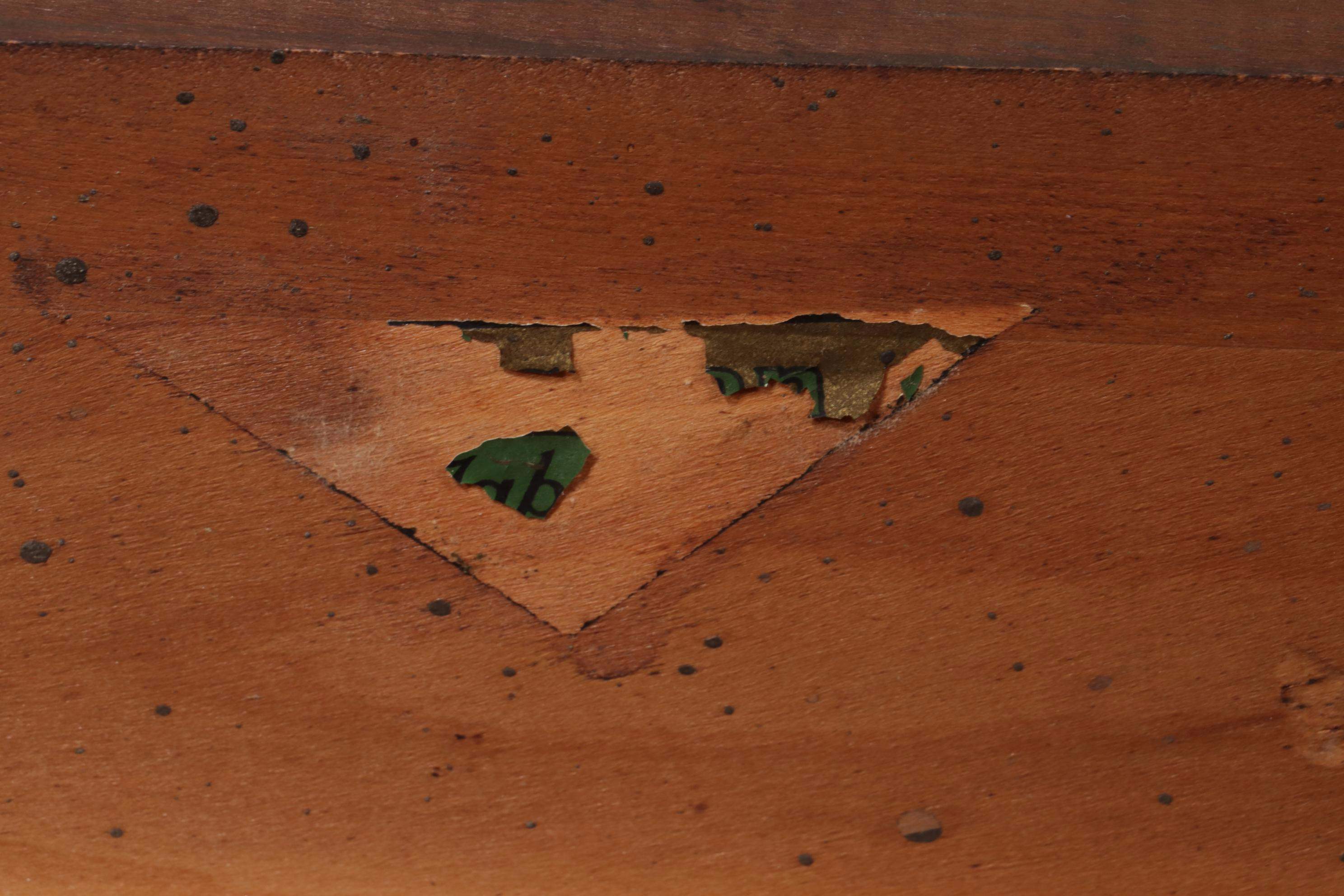 Baroque Style Walnut Hall Table, Early to Mid 20th Century
