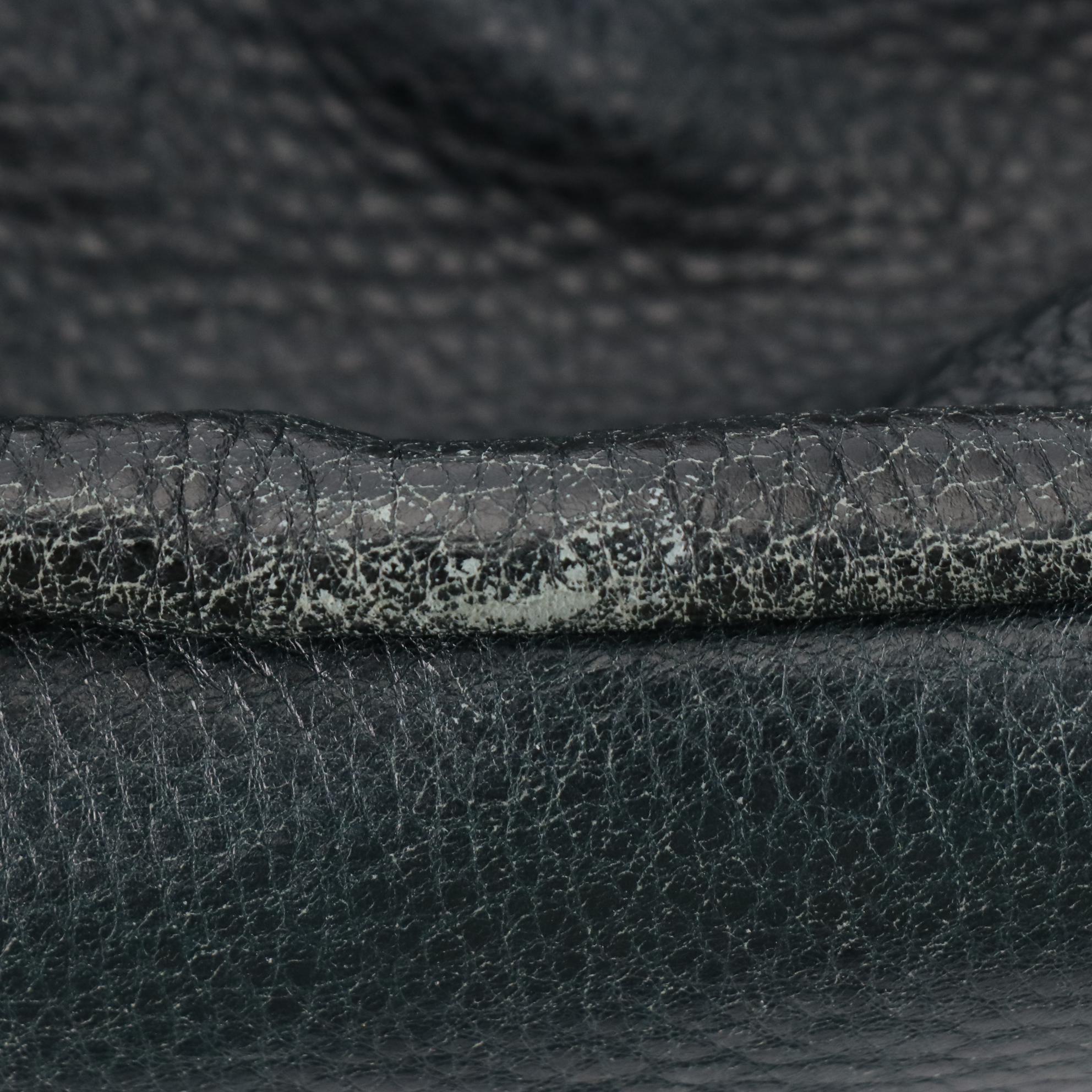 Prada Leather Buckle Strap Two-Way Shoulder Bag