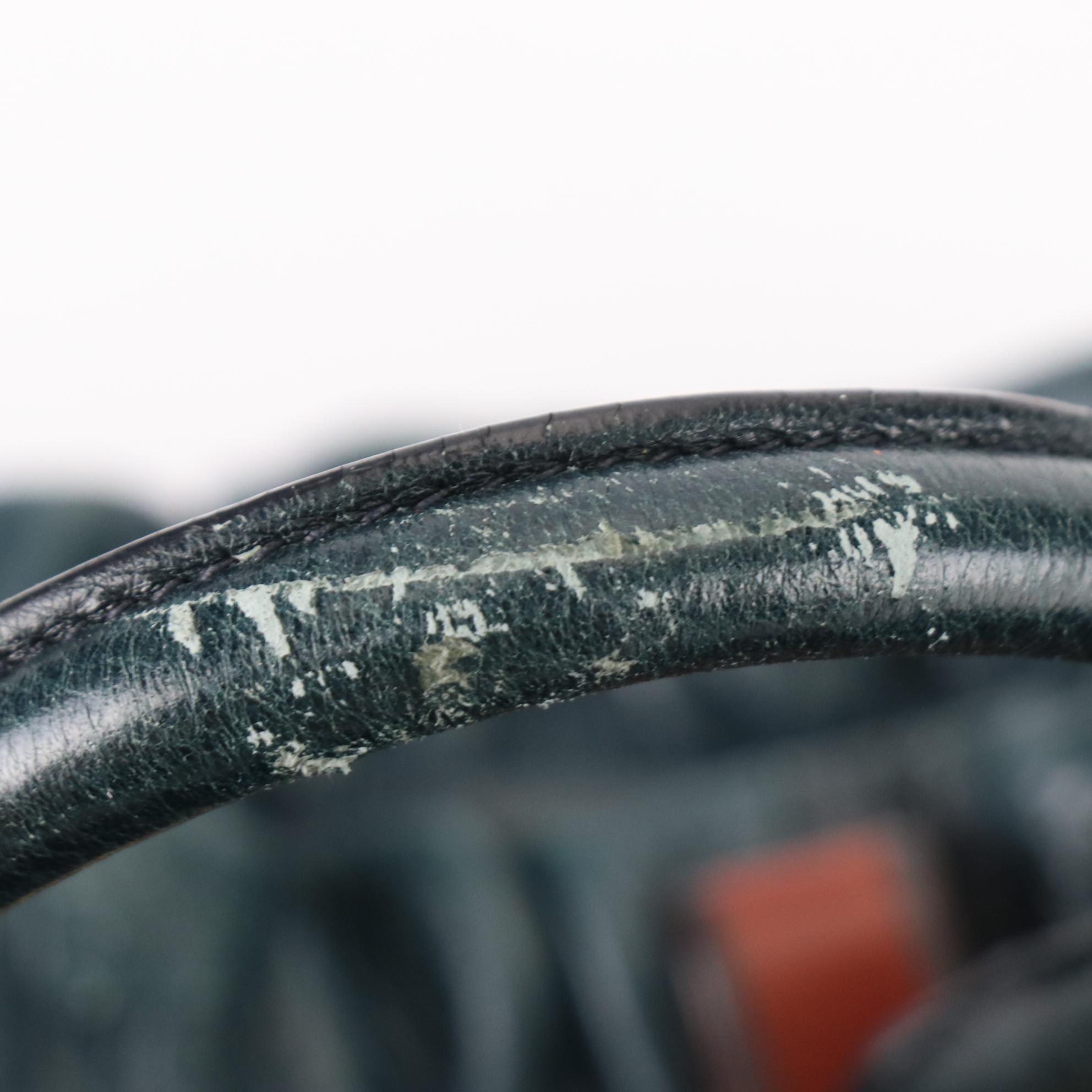 Prada Leather Buckle Strap Two-Way Shoulder Bag