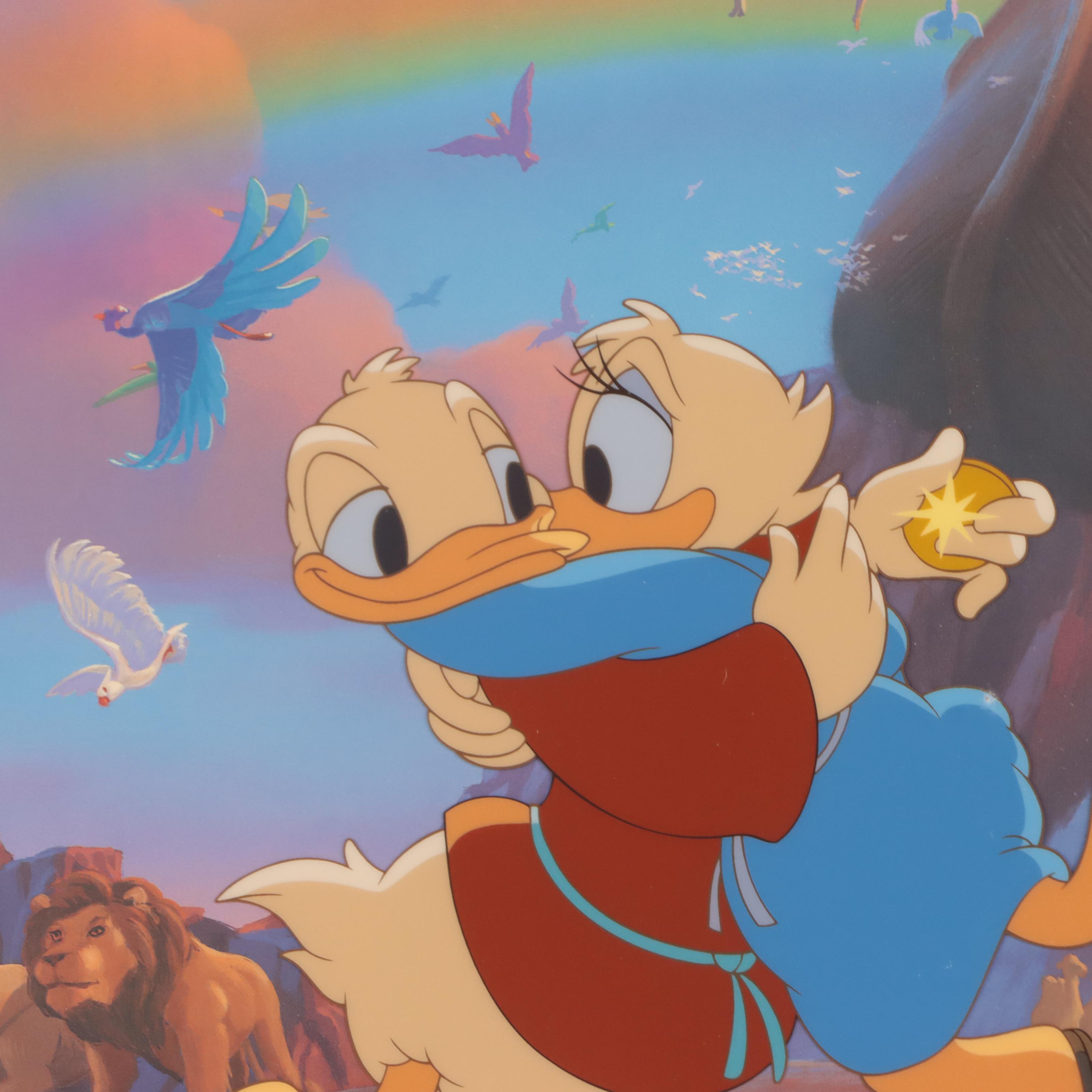 Disney Donald Duck Sericel "Two by Two," 2000