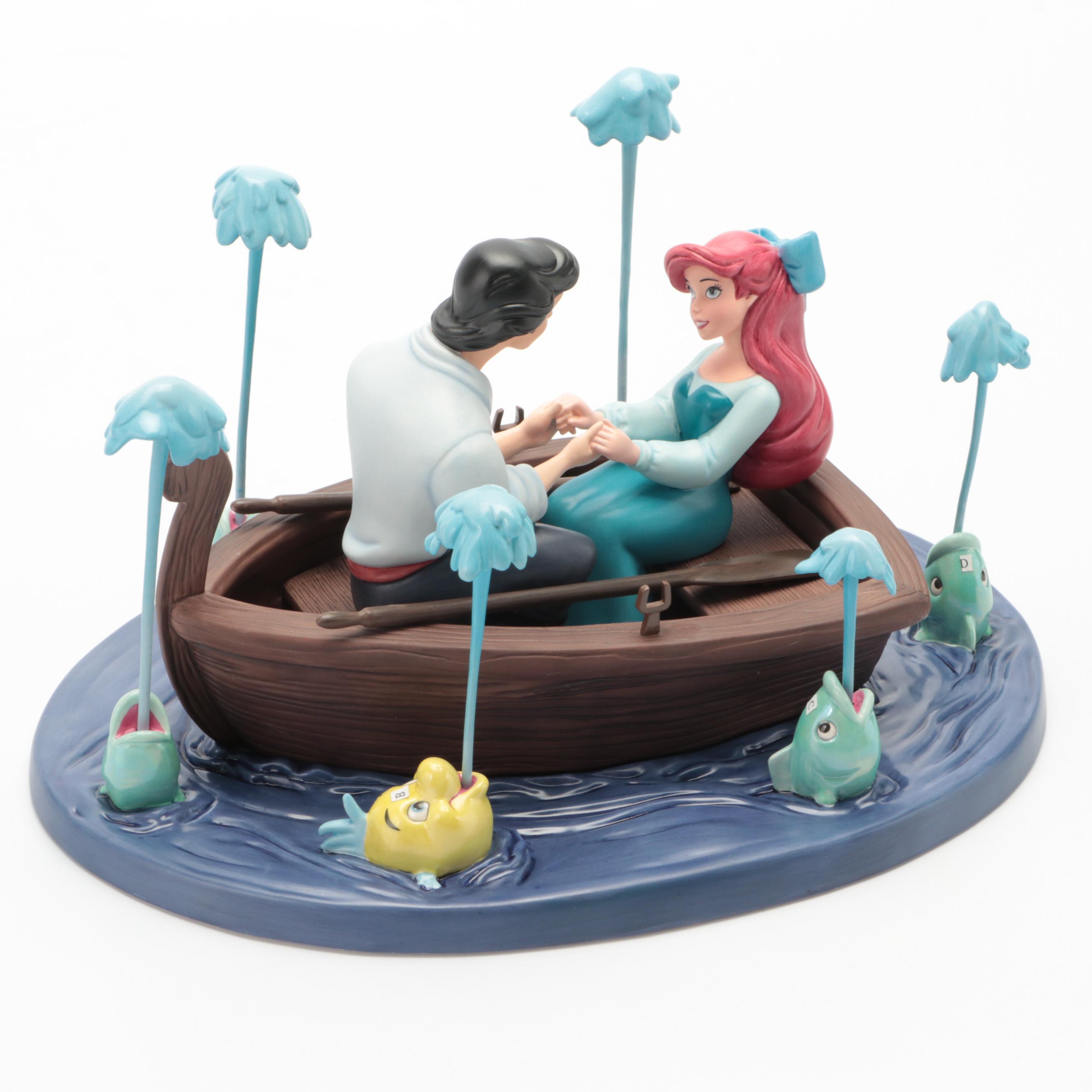 Walt Disney Classics Collection "The Little Mermaid" Ceramic Figurines