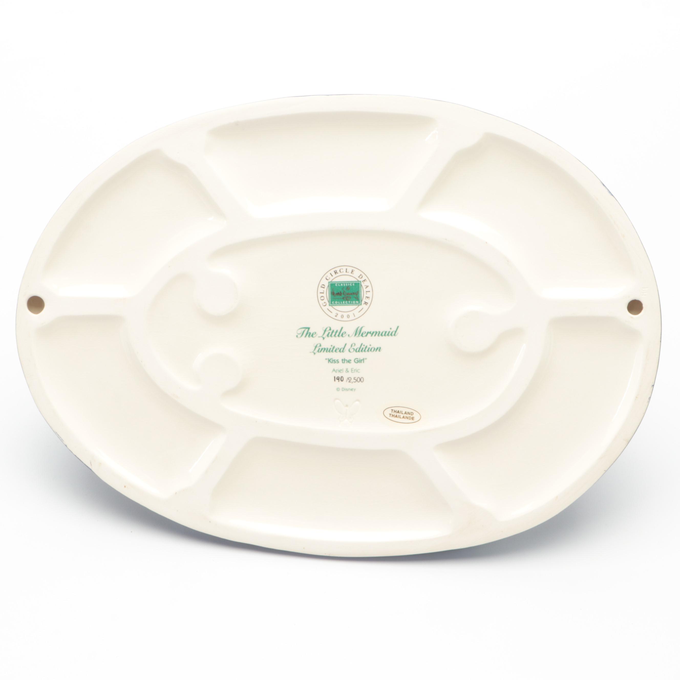 Walt Disney Classics Collection "The Little Mermaid" Ceramic Figurines