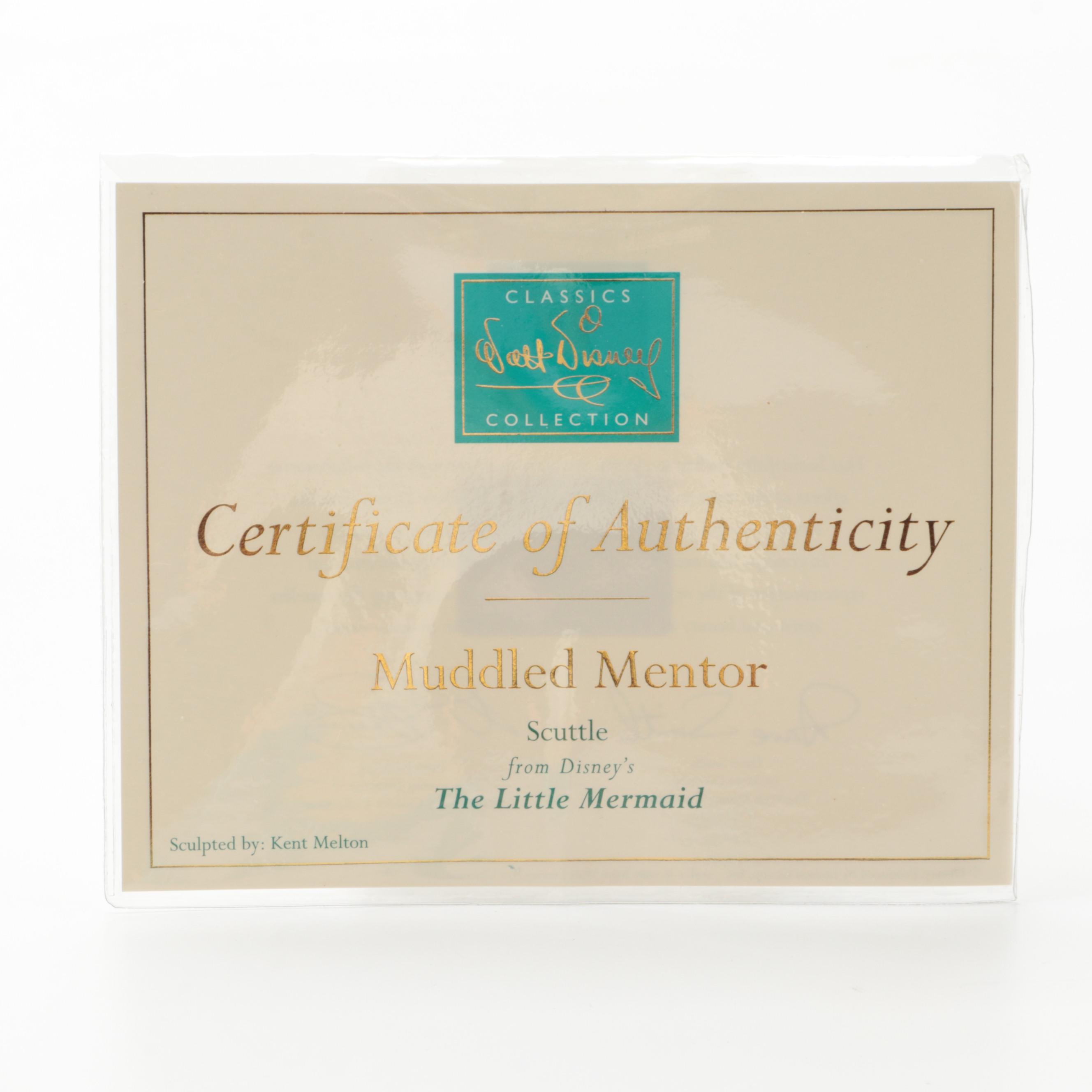 Walt Disney Classics Collection "The Little Mermaid" Ceramic Figurines