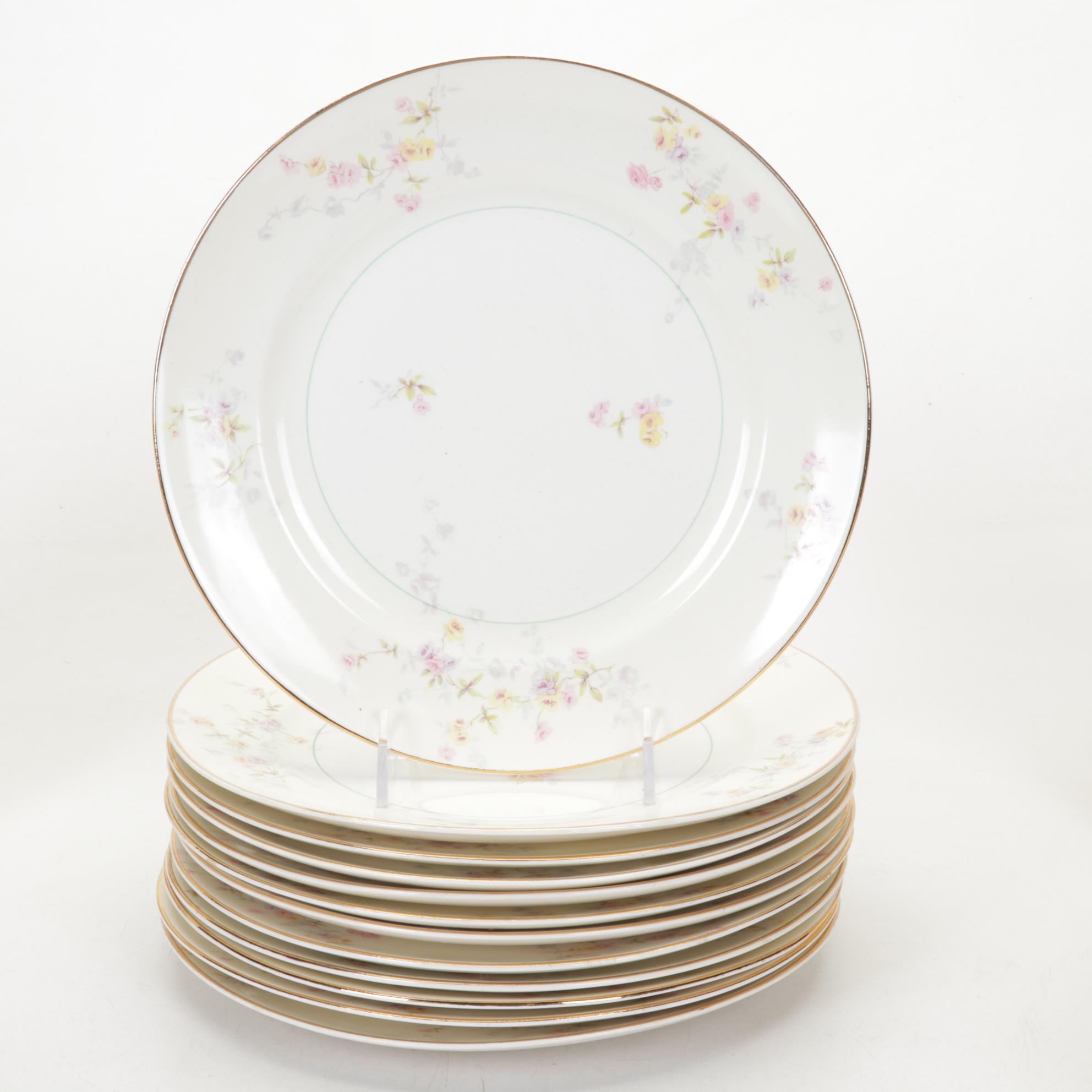 Pope Gosser "Clementine" Ceramic Dinnerware, Mid-20th Century