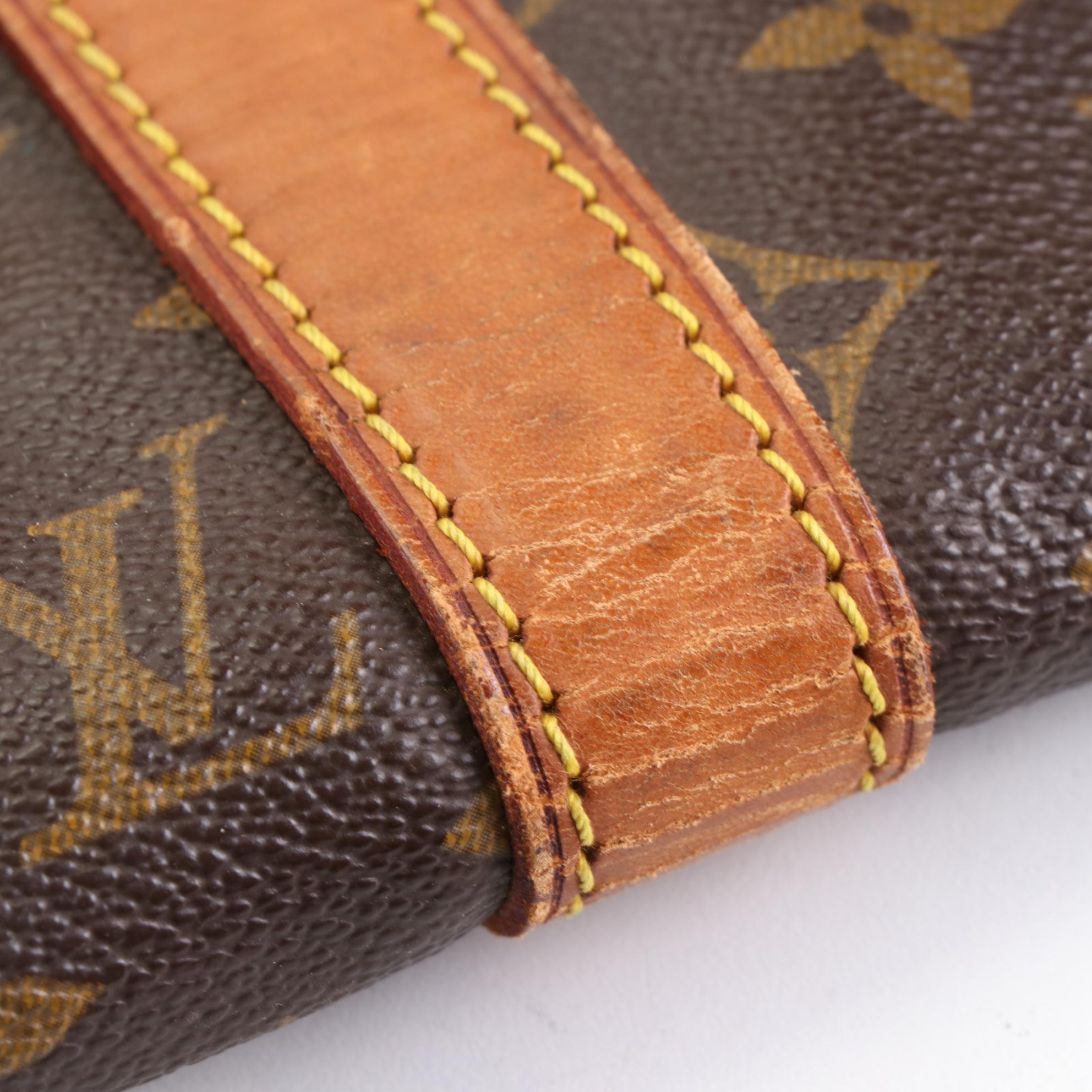 Louis Vuitton Keepall Bandoulière 50 Duffle Bag in Monogram Canvas and Leather