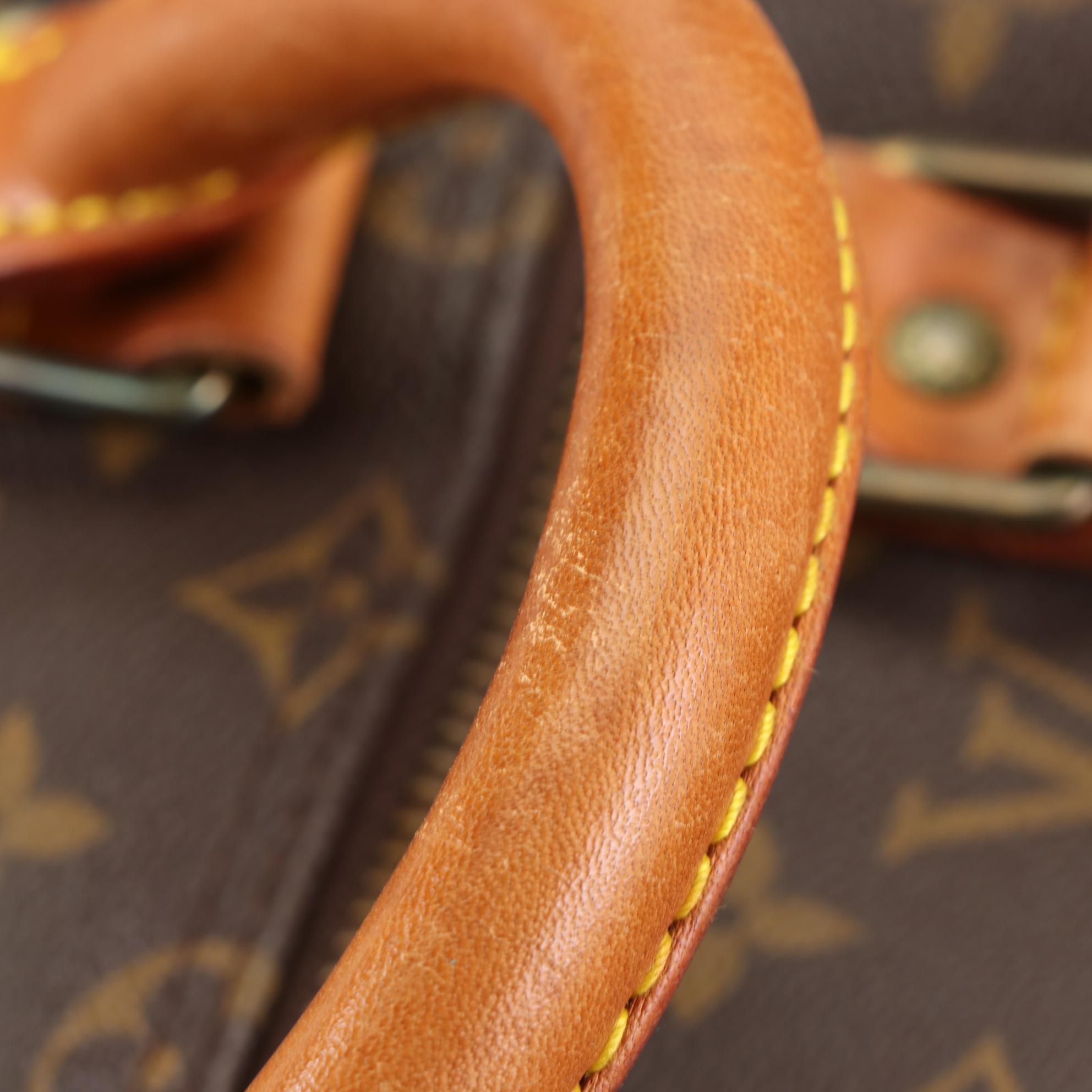 Louis Vuitton Keepall Bandoulière 50 Duffle Bag in Monogram Canvas and Leather