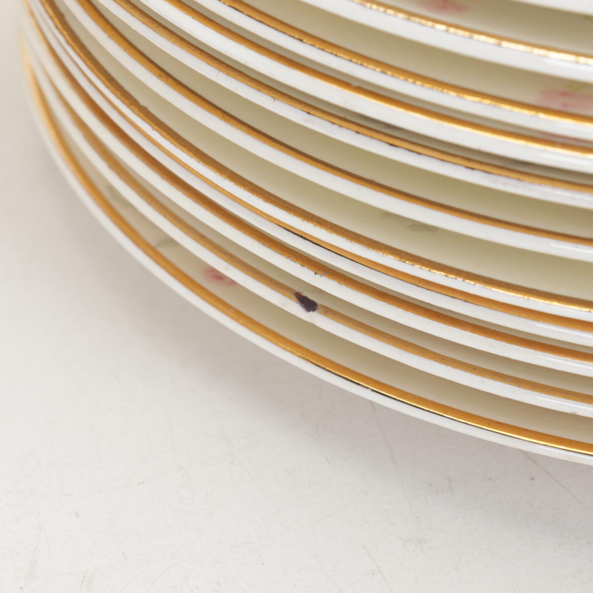 Pope Gosser "Clementine" Ceramic Dinnerware, Mid-20th Century