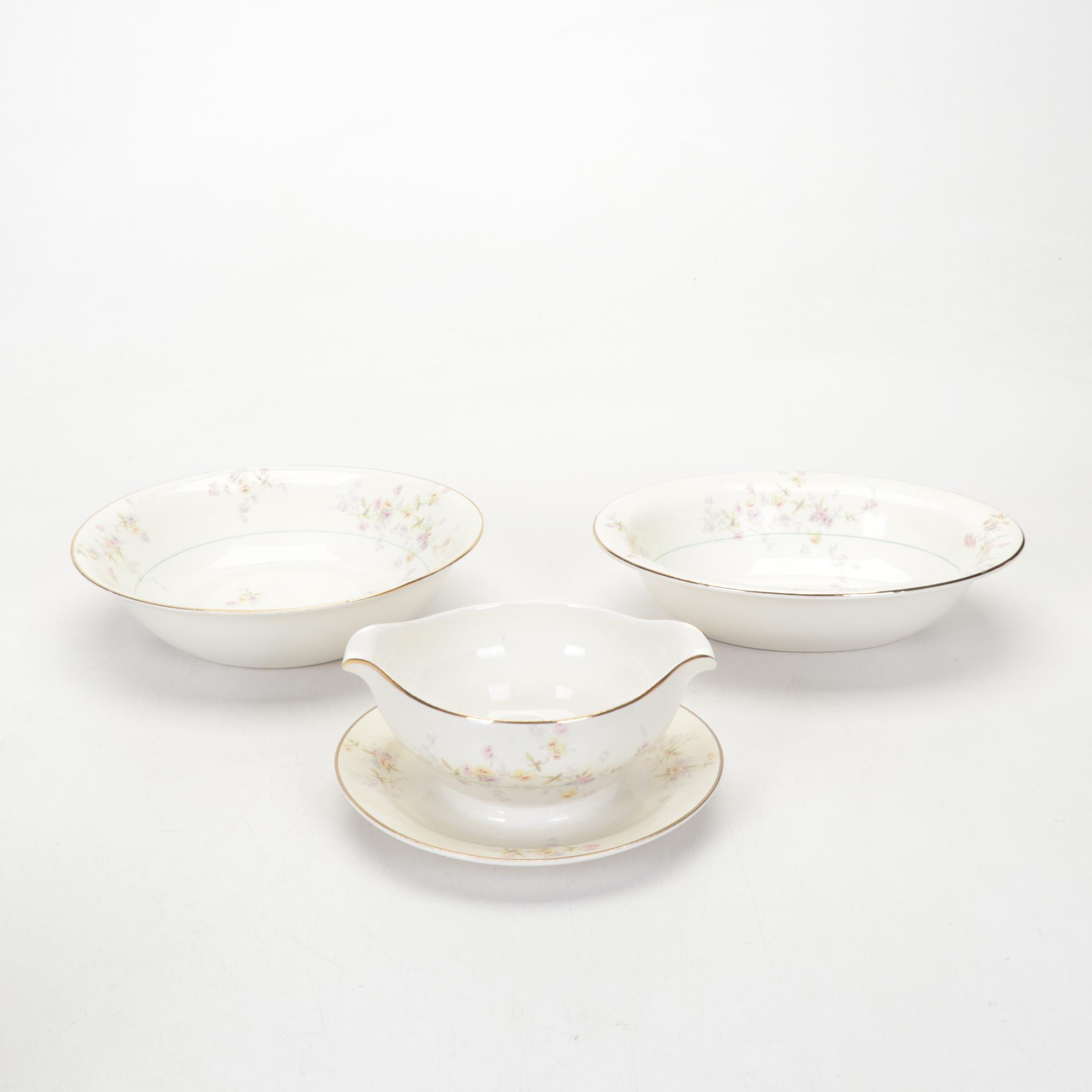 Pope Gosser "Clementine" Ceramic Dinnerware, Mid-20th Century