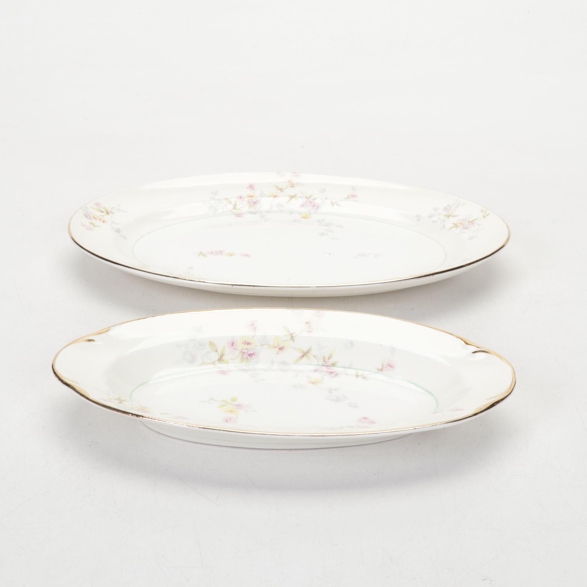 Pope Gosser "Clementine" Ceramic Dinnerware, Mid-20th Century