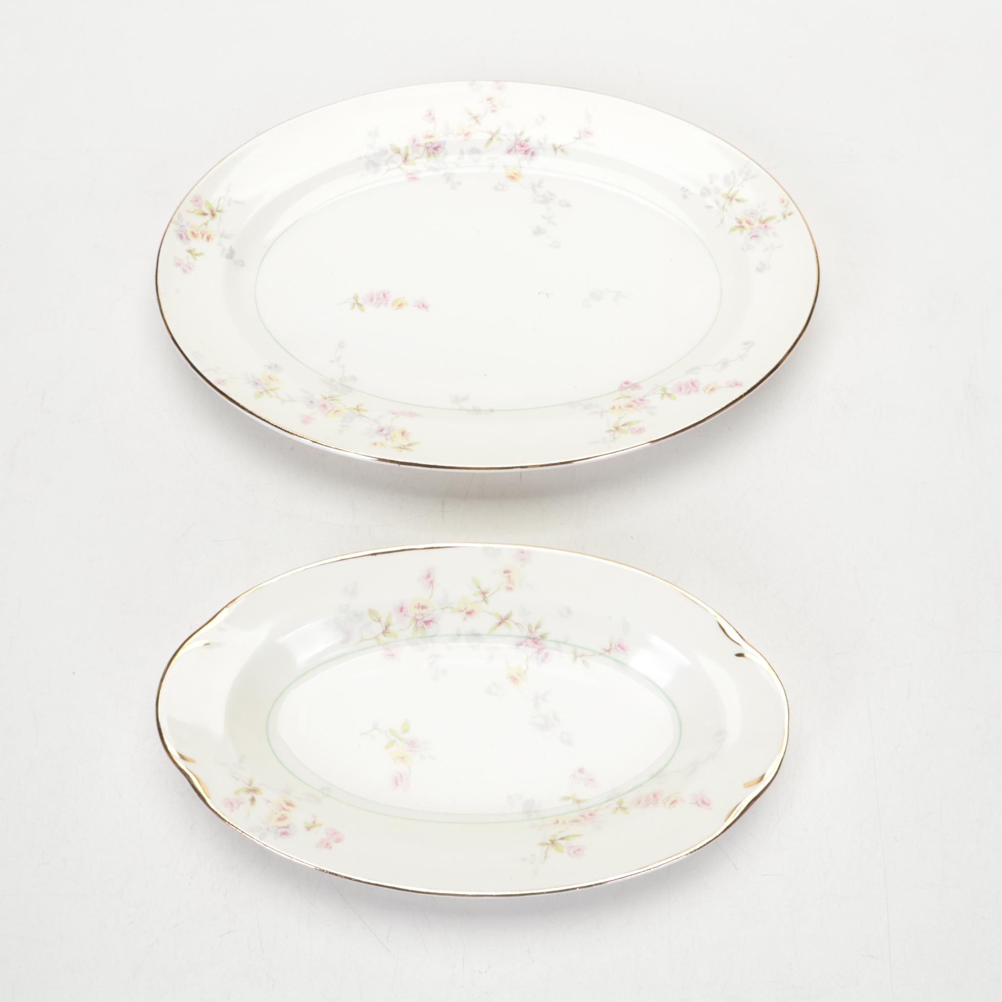 Pope Gosser "Clementine" Ceramic Dinnerware, Mid-20th Century