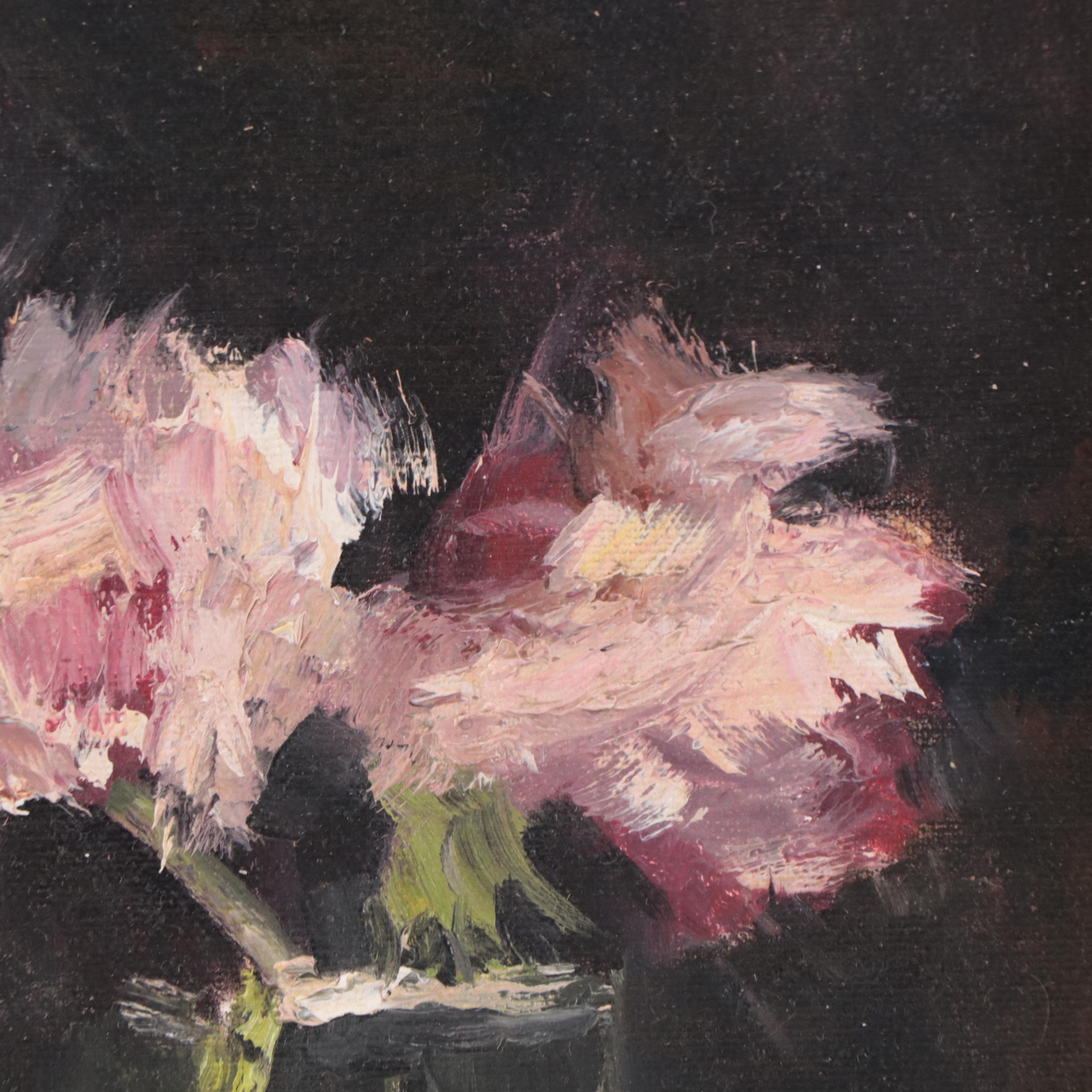 Floral Still Life Oil Painting, 21st Century