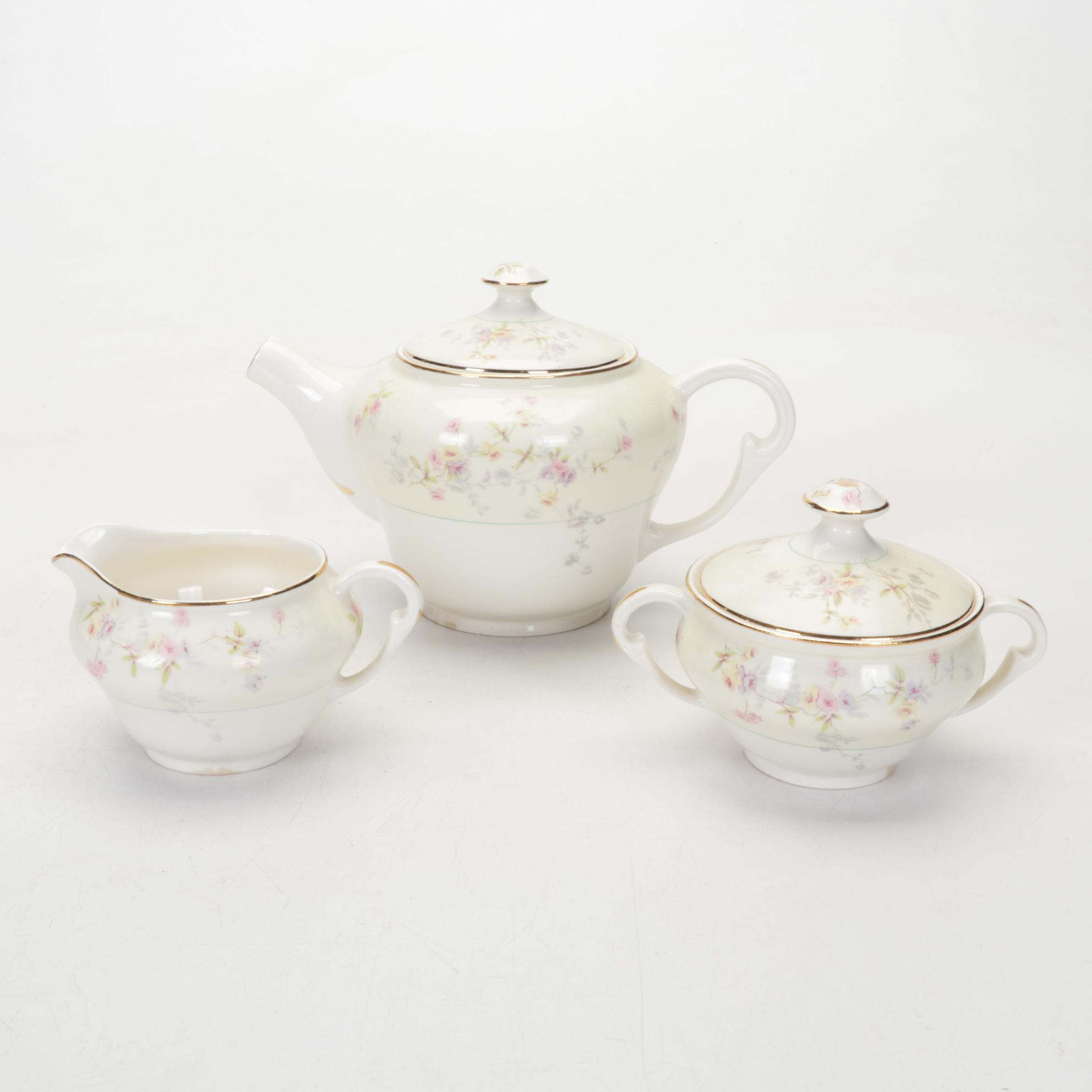 Pope Gosser "Clementine" Ceramic Dinnerware, Mid-20th Century