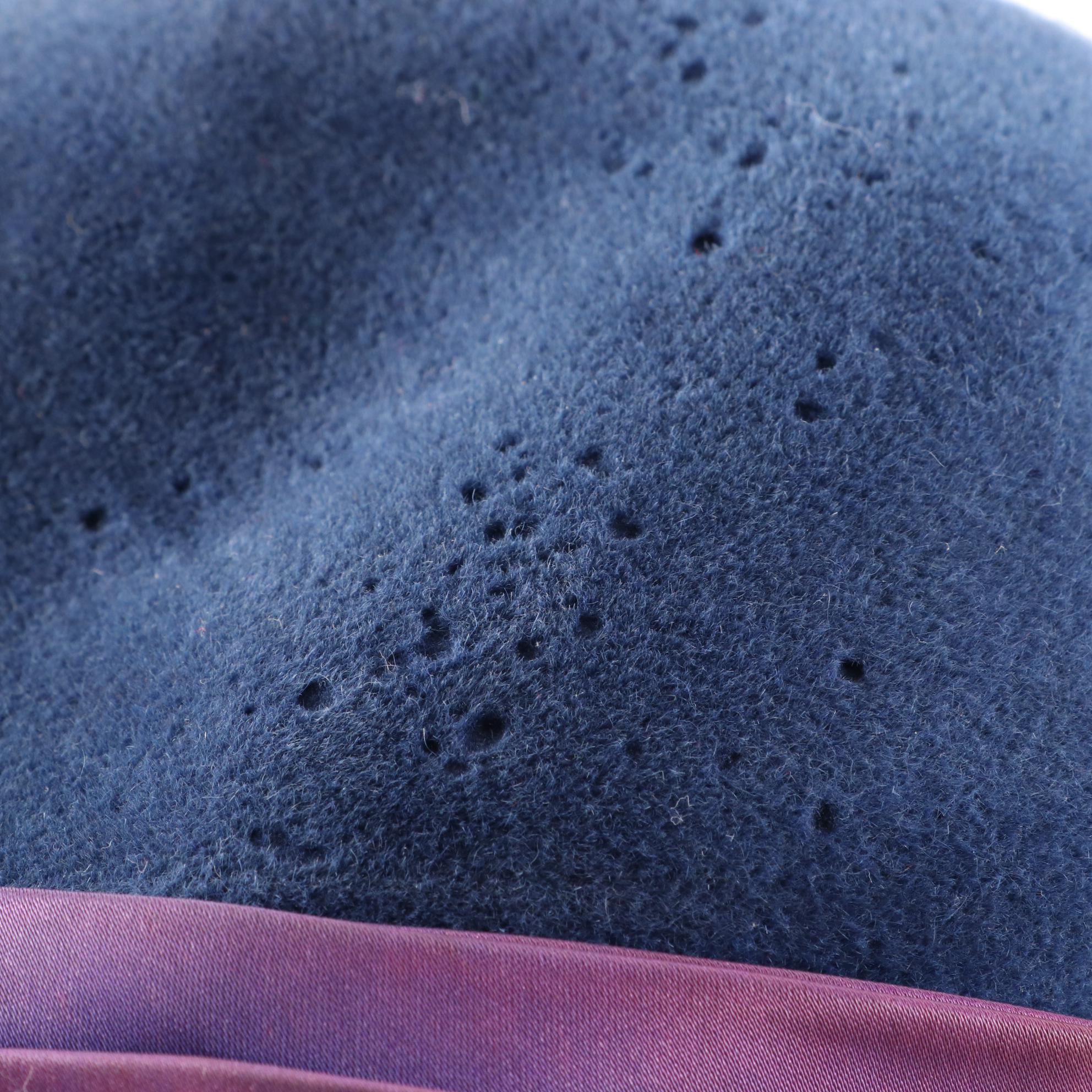 Feathered Fur Felt Calot with Felt Cloche with Fur Felt and Velvet Cocktail Hats