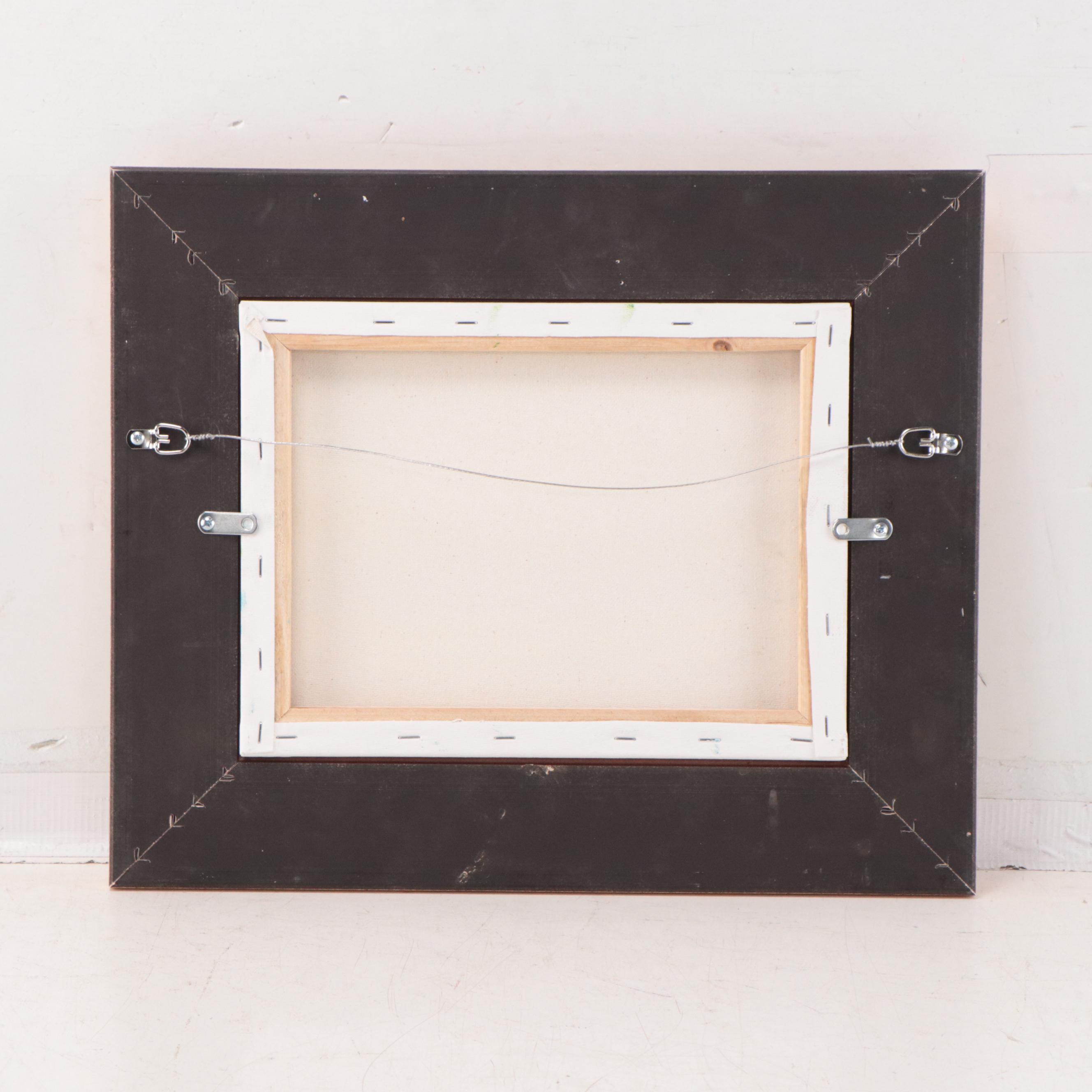 Andrew Semberecki Expressionist Style Oil Painting, 21st Century