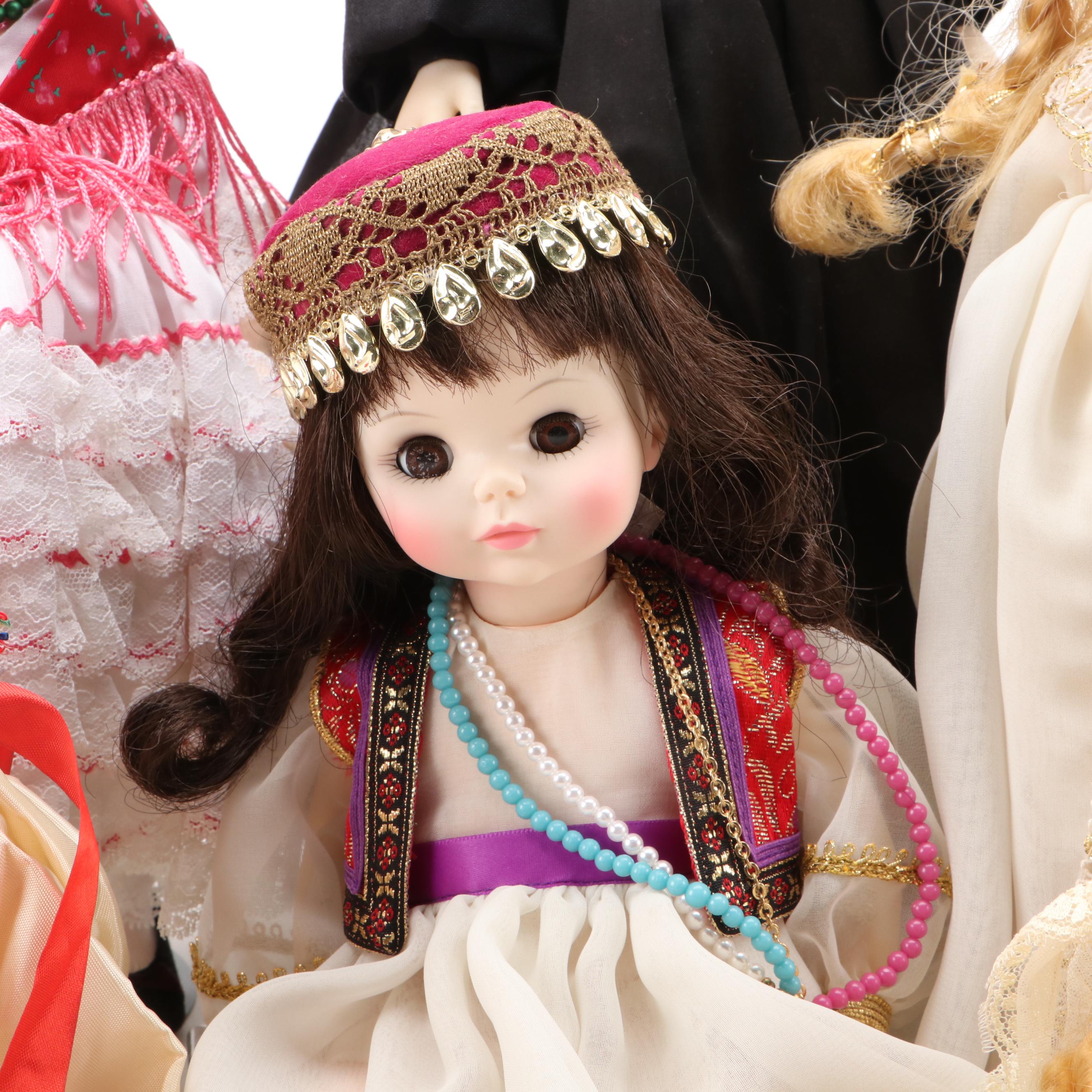 Madame Alexander with Genuine Nun Doll "Sister of Notre Dame" and Other Dolls