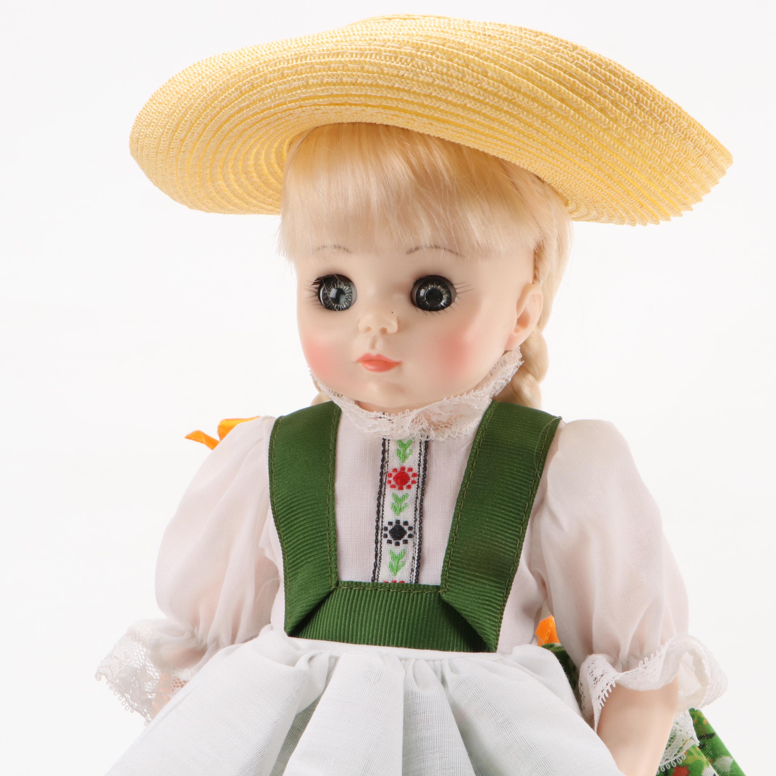 Madame Alexander with Genuine Nun Doll "Sister of Notre Dame" and Other Dolls