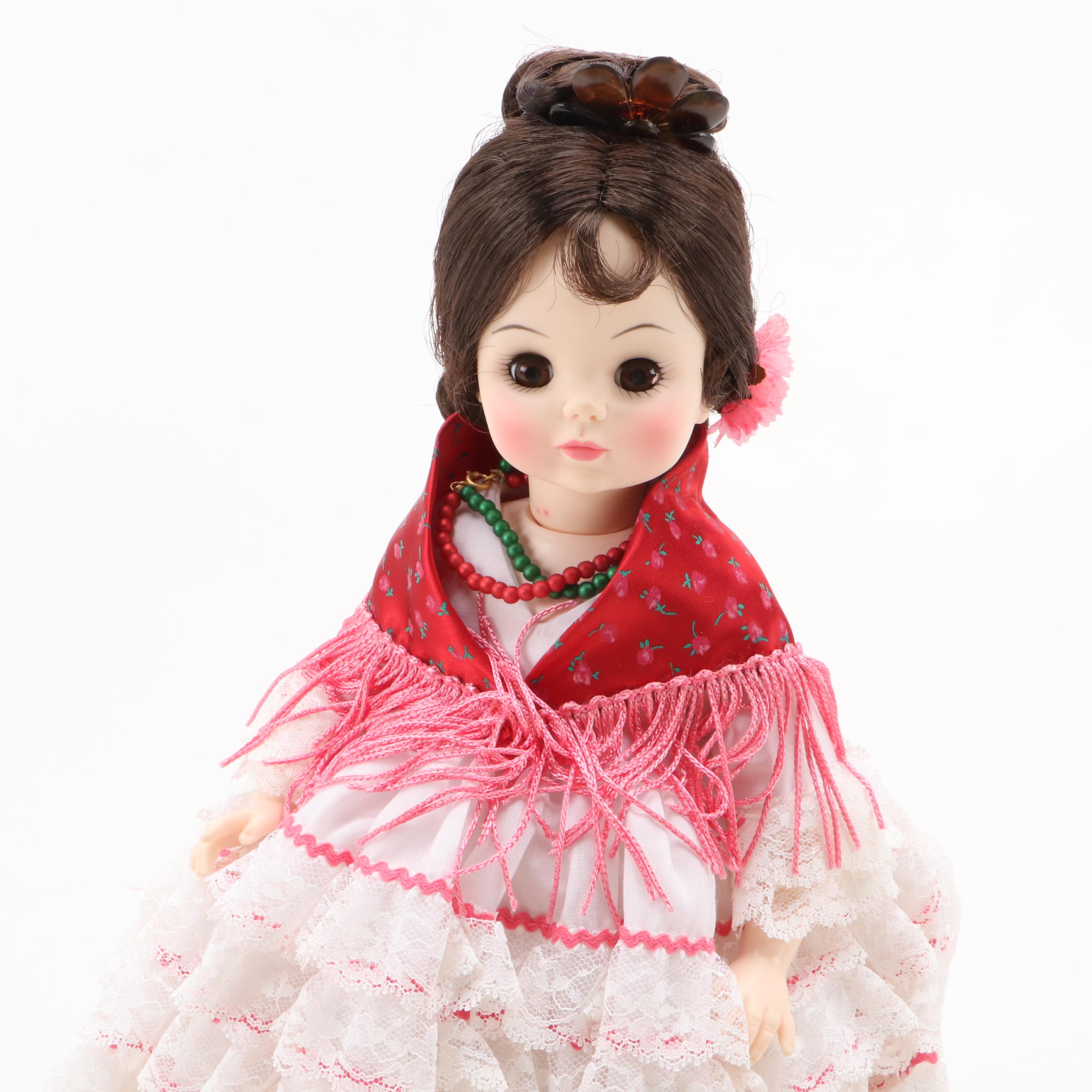 Madame Alexander with Genuine Nun Doll "Sister of Notre Dame" and Other Dolls