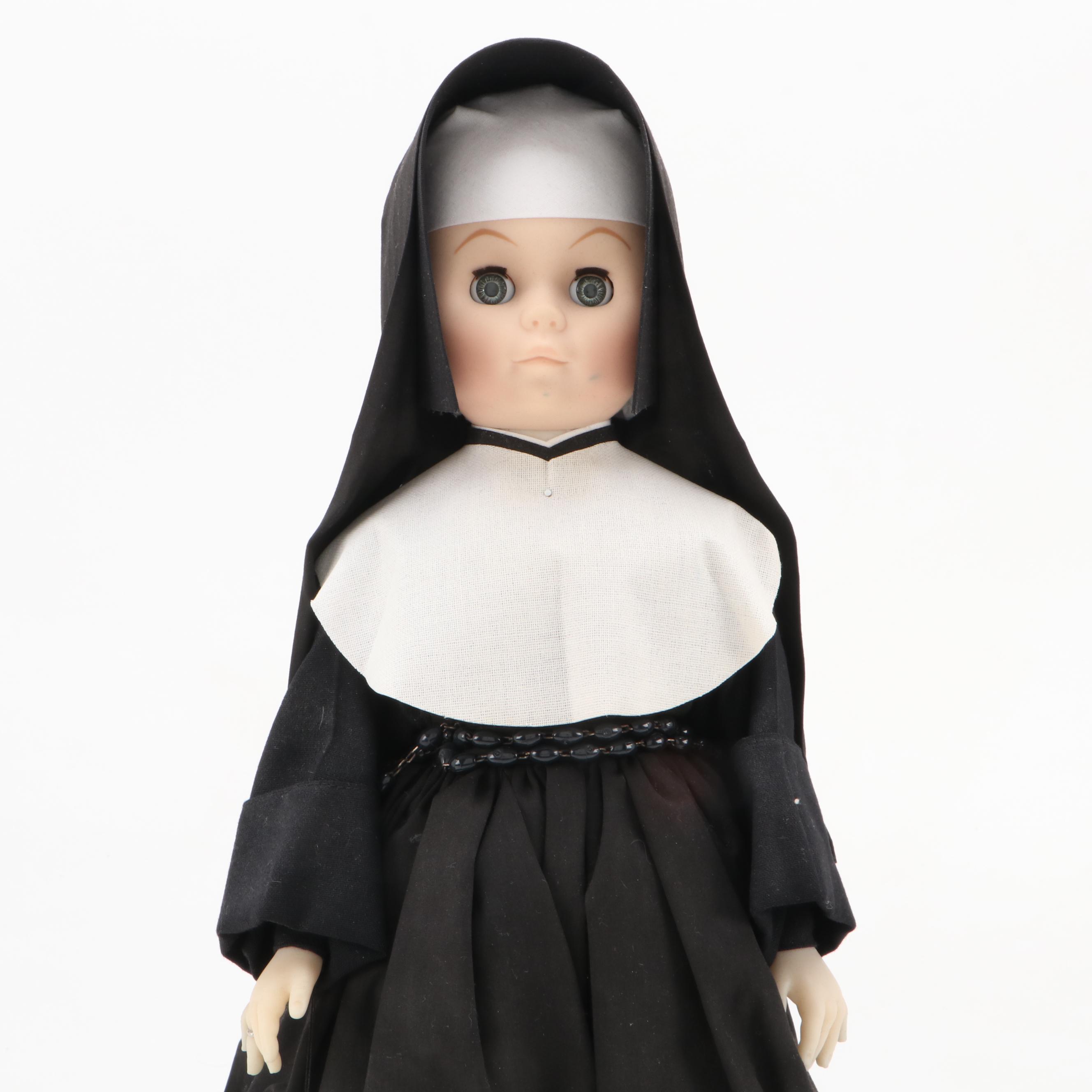 Madame Alexander with Genuine Nun Doll "Sister of Notre Dame" and Other Dolls